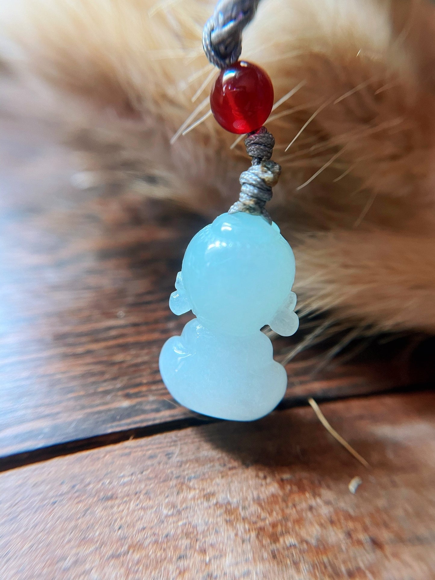Natural Myanmar Mini Buddha Pale Green Jade Pendant, Buddha Jadeite, New Born Gift