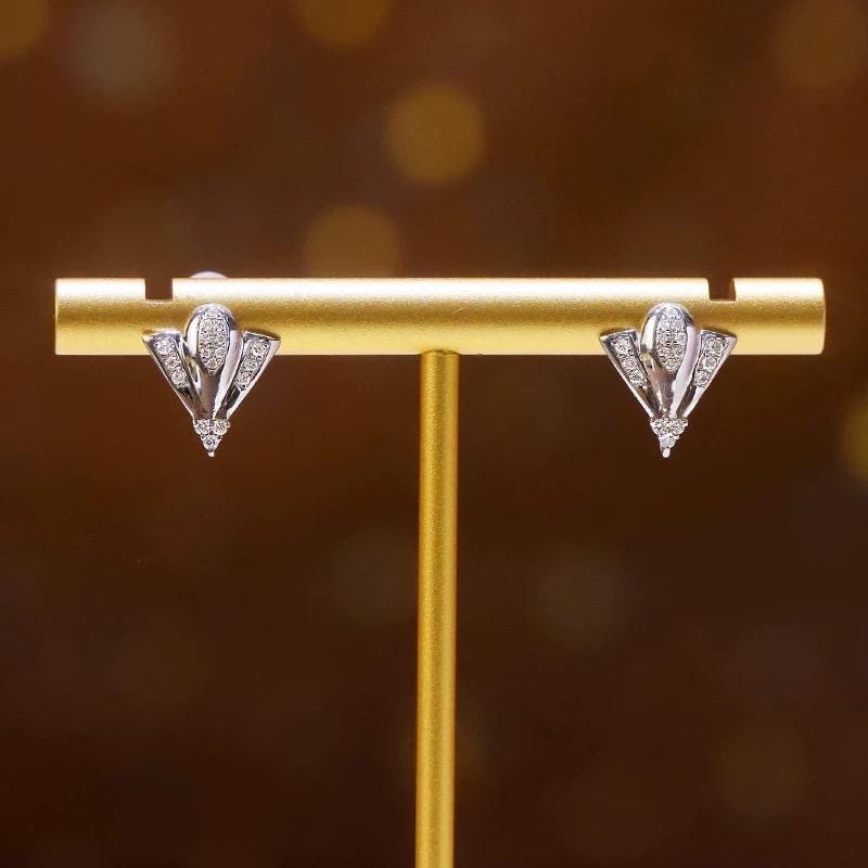 AAAA Grade Japan Akoya Pearl Mirror Like Multiple Wear Long Drop Pearl Earrings in 18K White Gold and Diamond