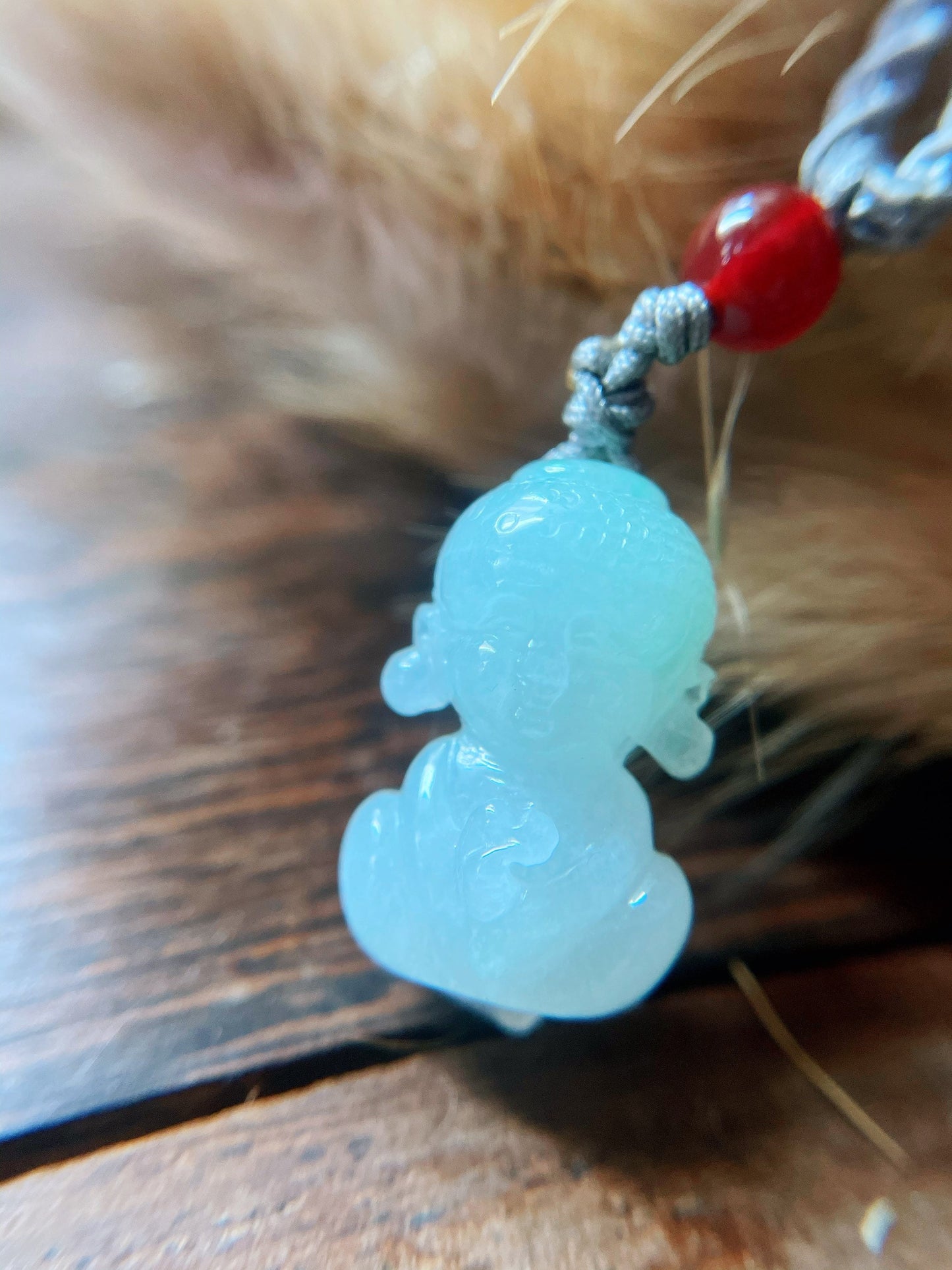 Natural Myanmar Mini Buddha Pale Green Jade Pendant, Buddha Jadeite, New Born Gift