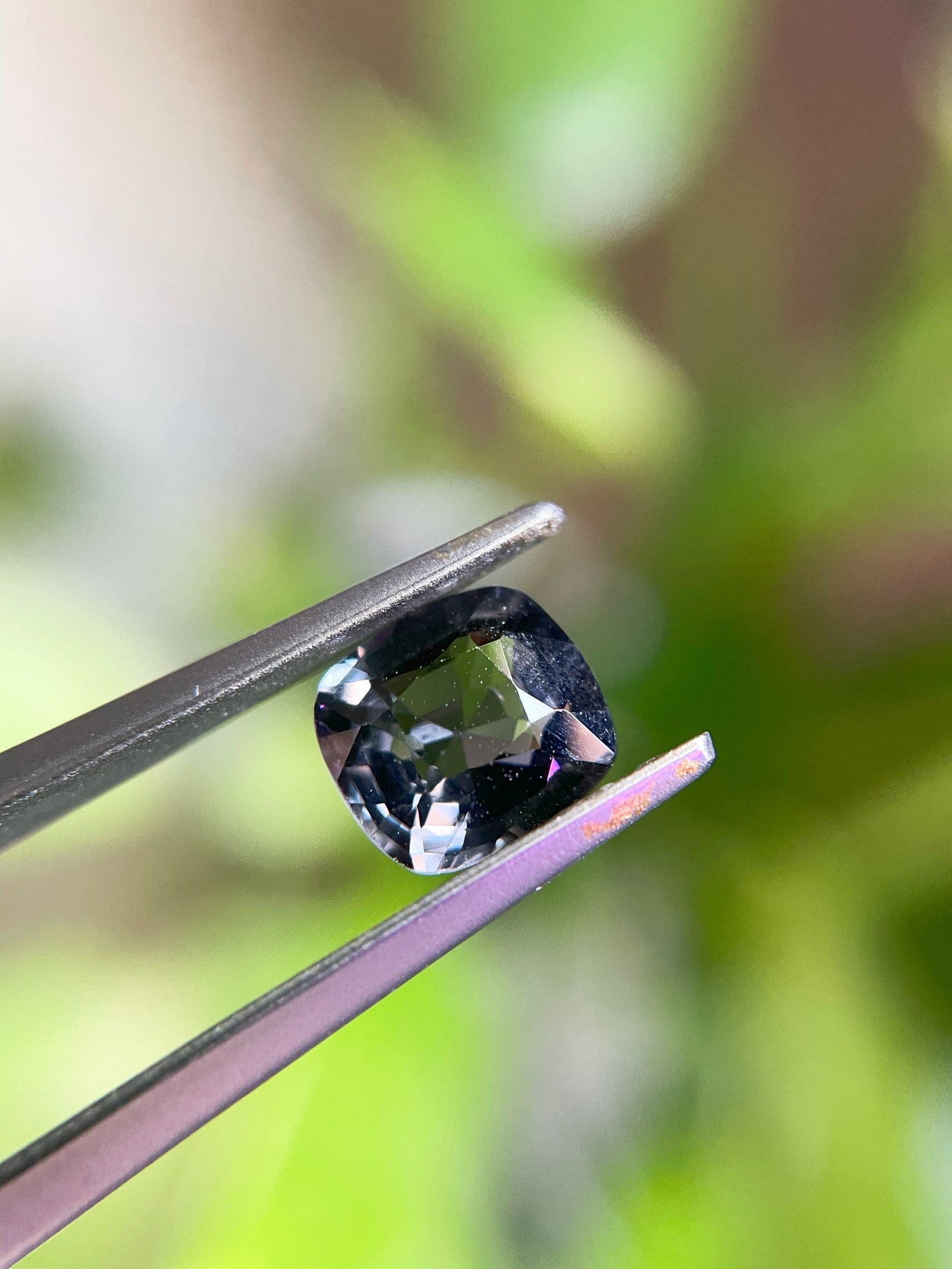 Natural Myanmar Mysterious Grey Spinel Gemstone