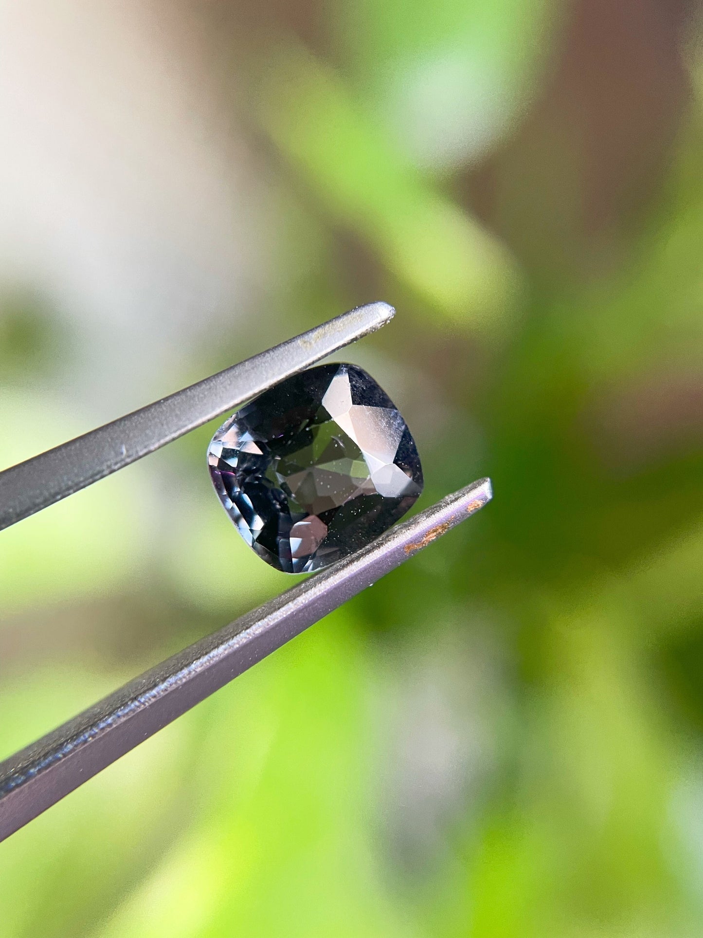 Natural Myanmar Mysterious Grey Spinel Gemstone