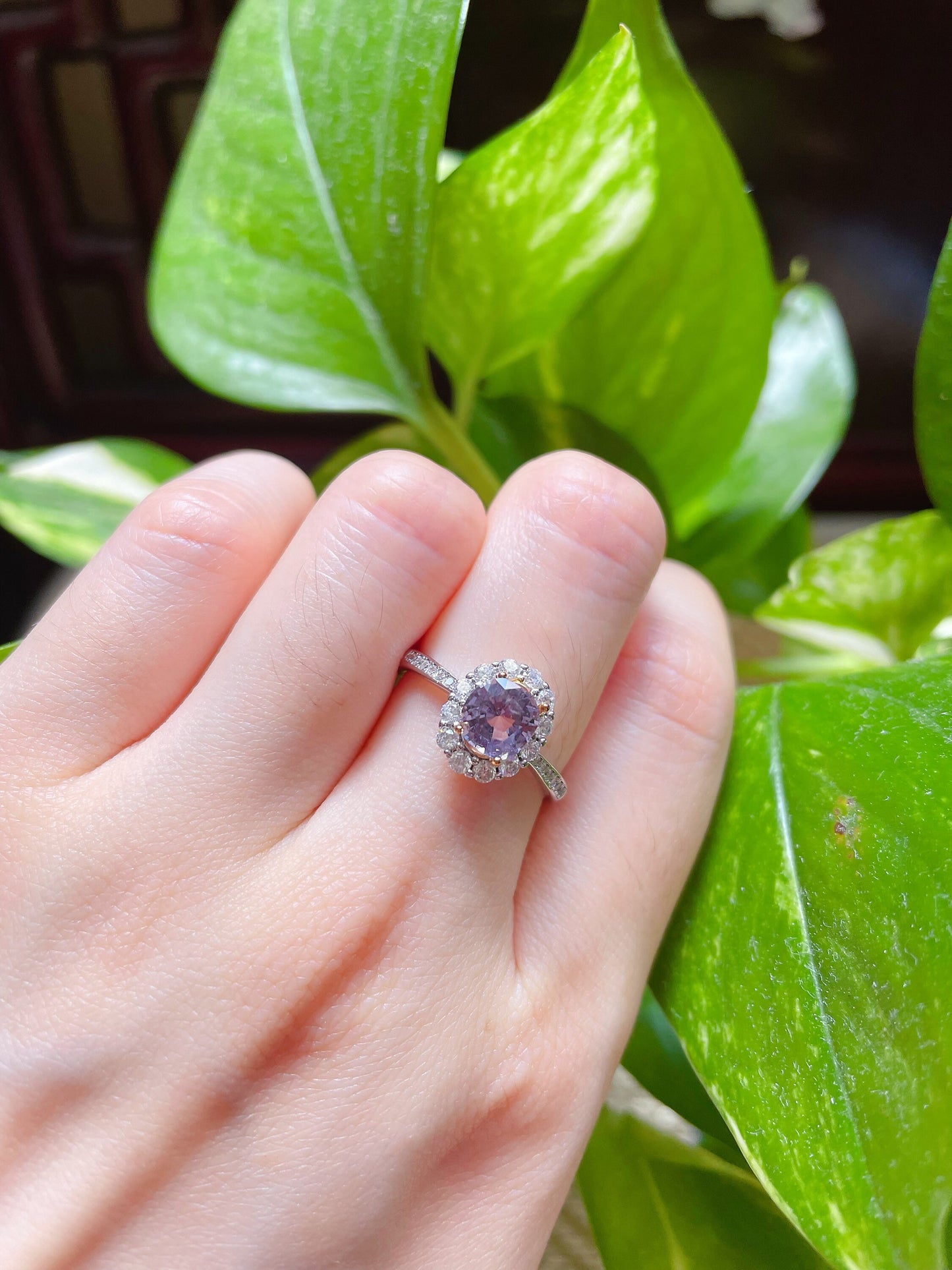 Natural Vietnamese Lavender Spinel