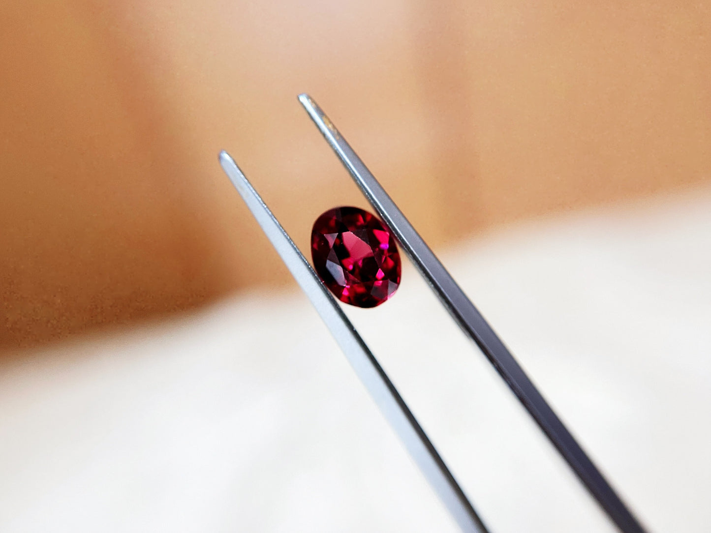 Vivid Red Garnet Gemstone