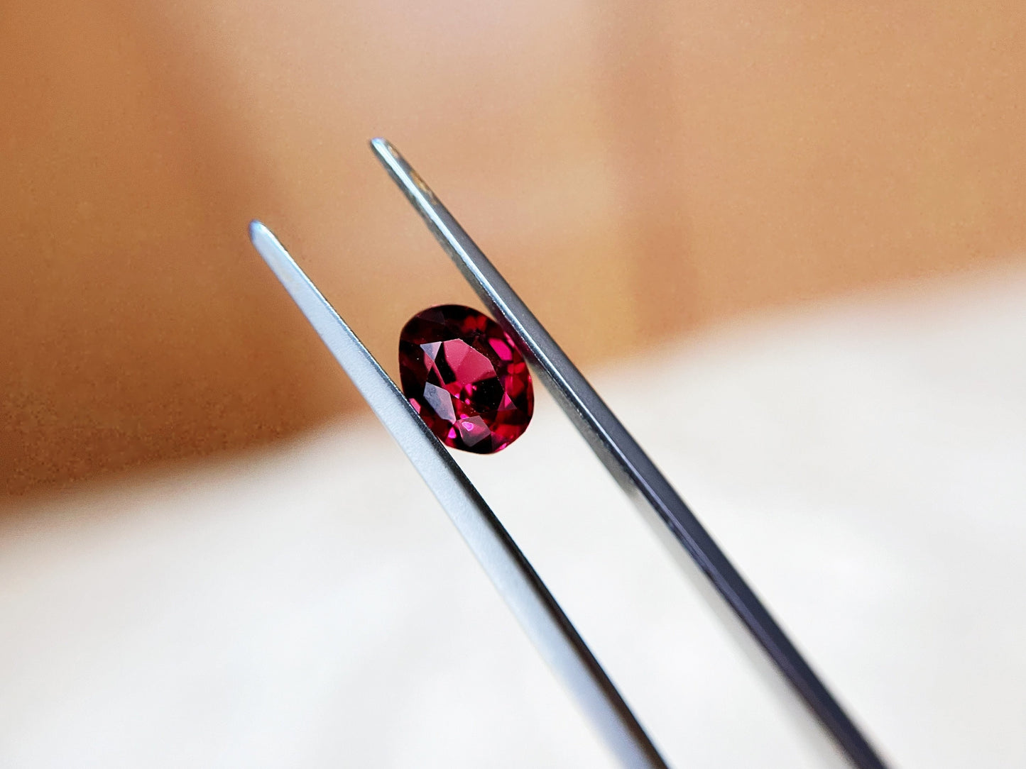 Vivid Red Garnet Gemstone