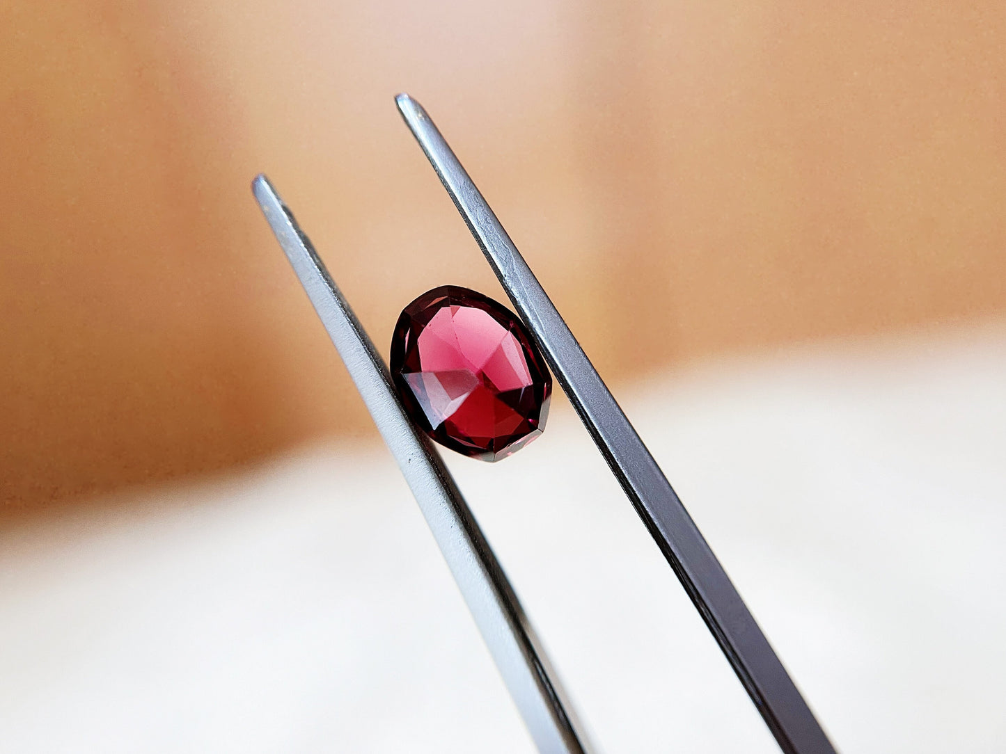 Vivid Red Garnet Gemstone