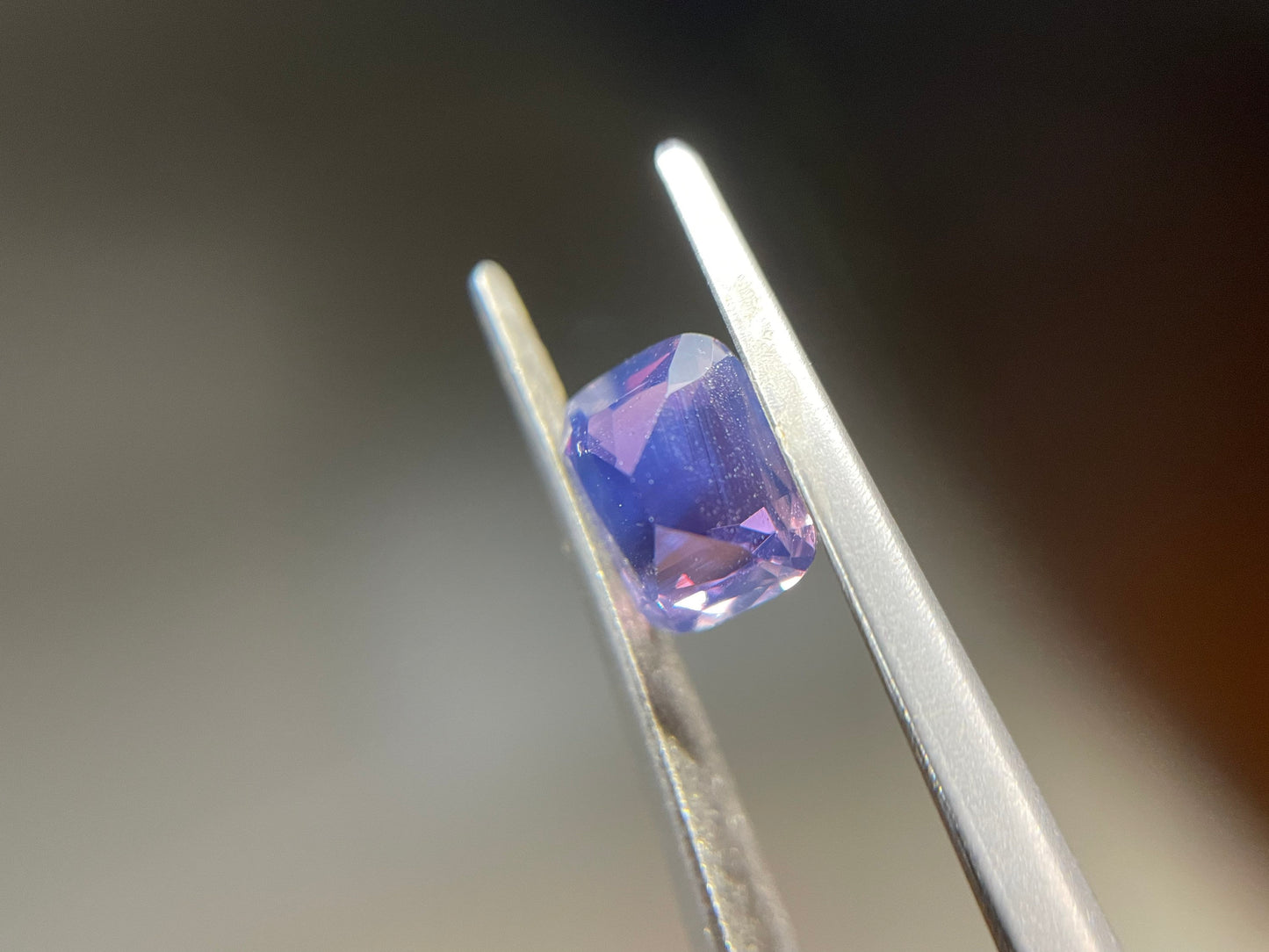 Certified Natural Unheated Purple Violet Sapphire - Rare Satin-like
