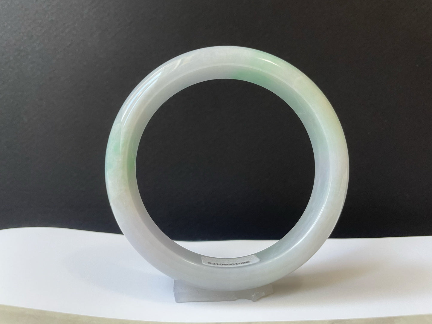 Apple Green Jade Bangle - 54.4 mm