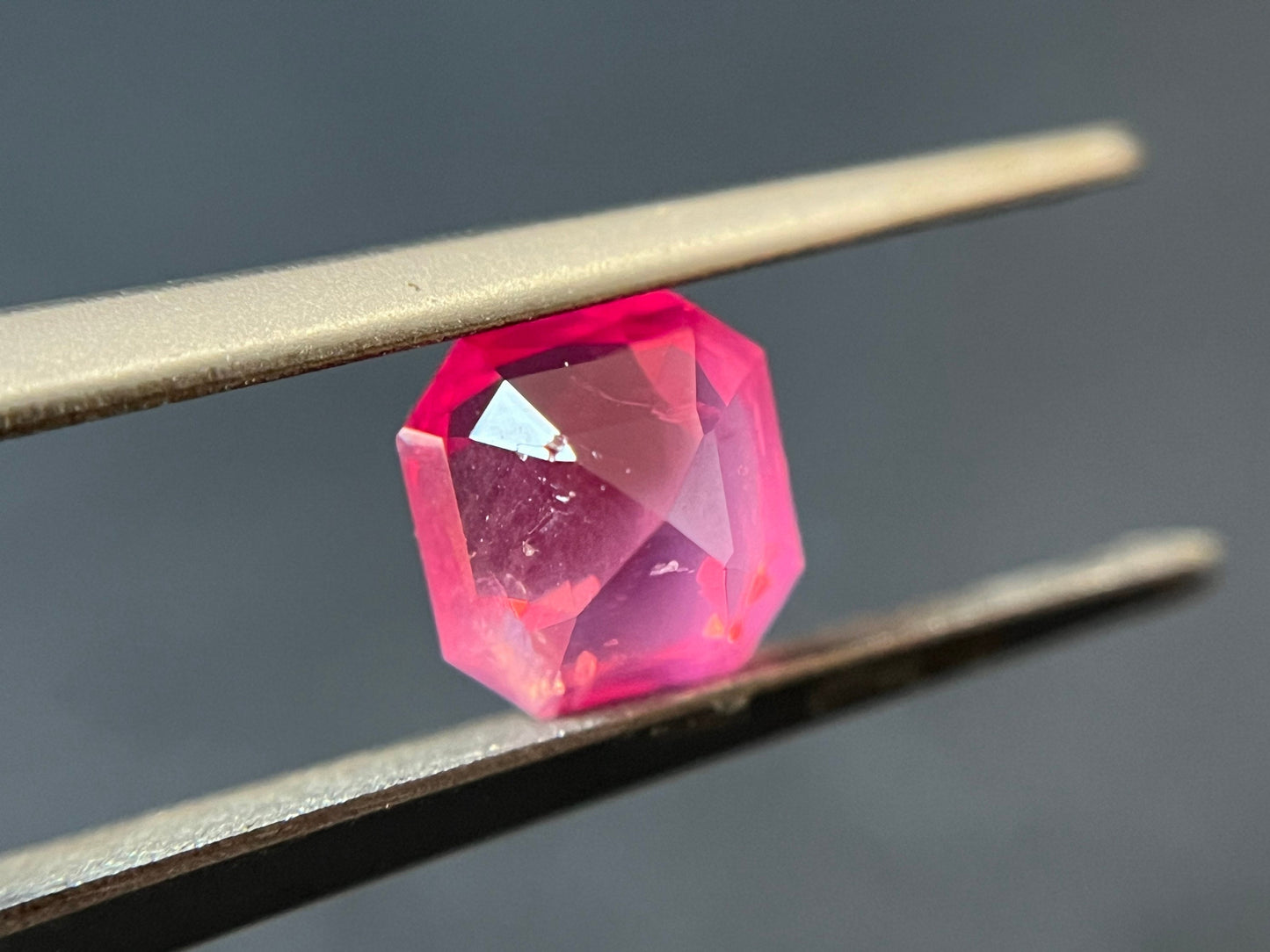 Certified Natural Tanzania Orange Pink Mahenge Spinel