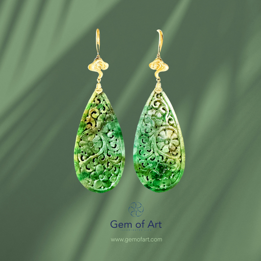 The Timeless Elegance of Jade Carved Earrings