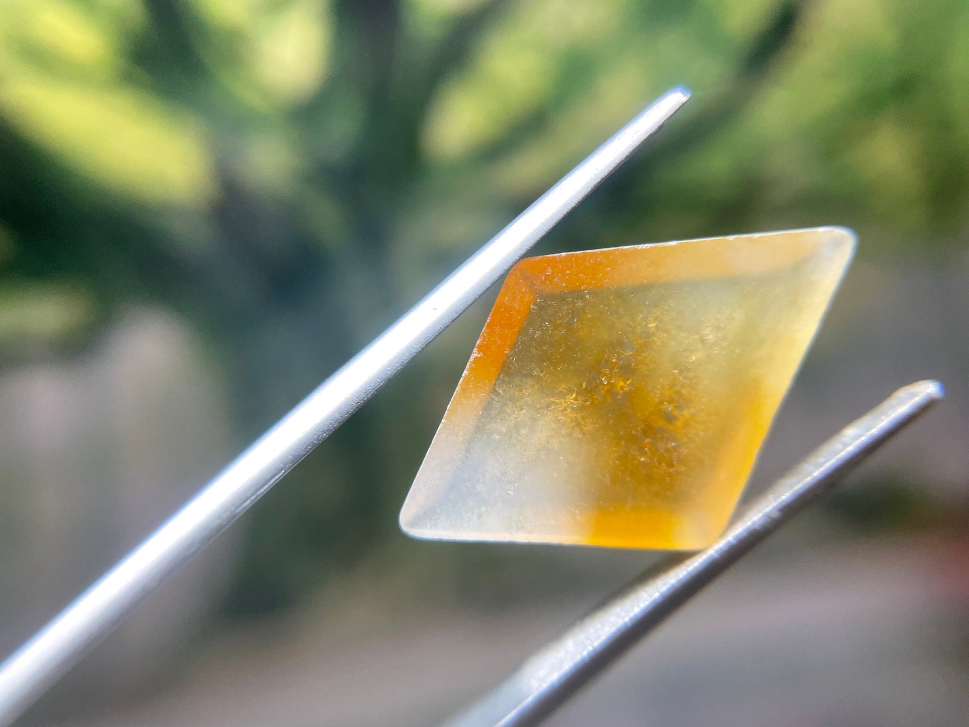 Natural Myanmar Honey Yellow Jadee Loose Stone, for Jewelry Making 4.63 Ct