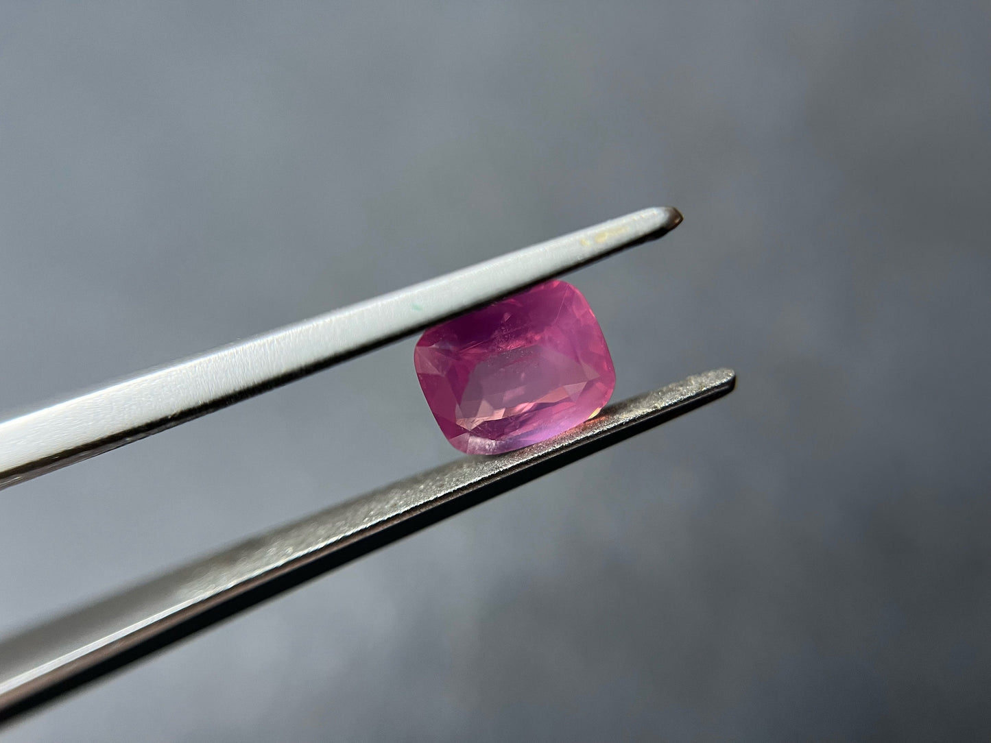 1.19 Ct - Certified Natural Dreamy Pink Cushion Mahenge Spinel, Iridescent Pink Color Tanzania Spinel, Jewellery Making