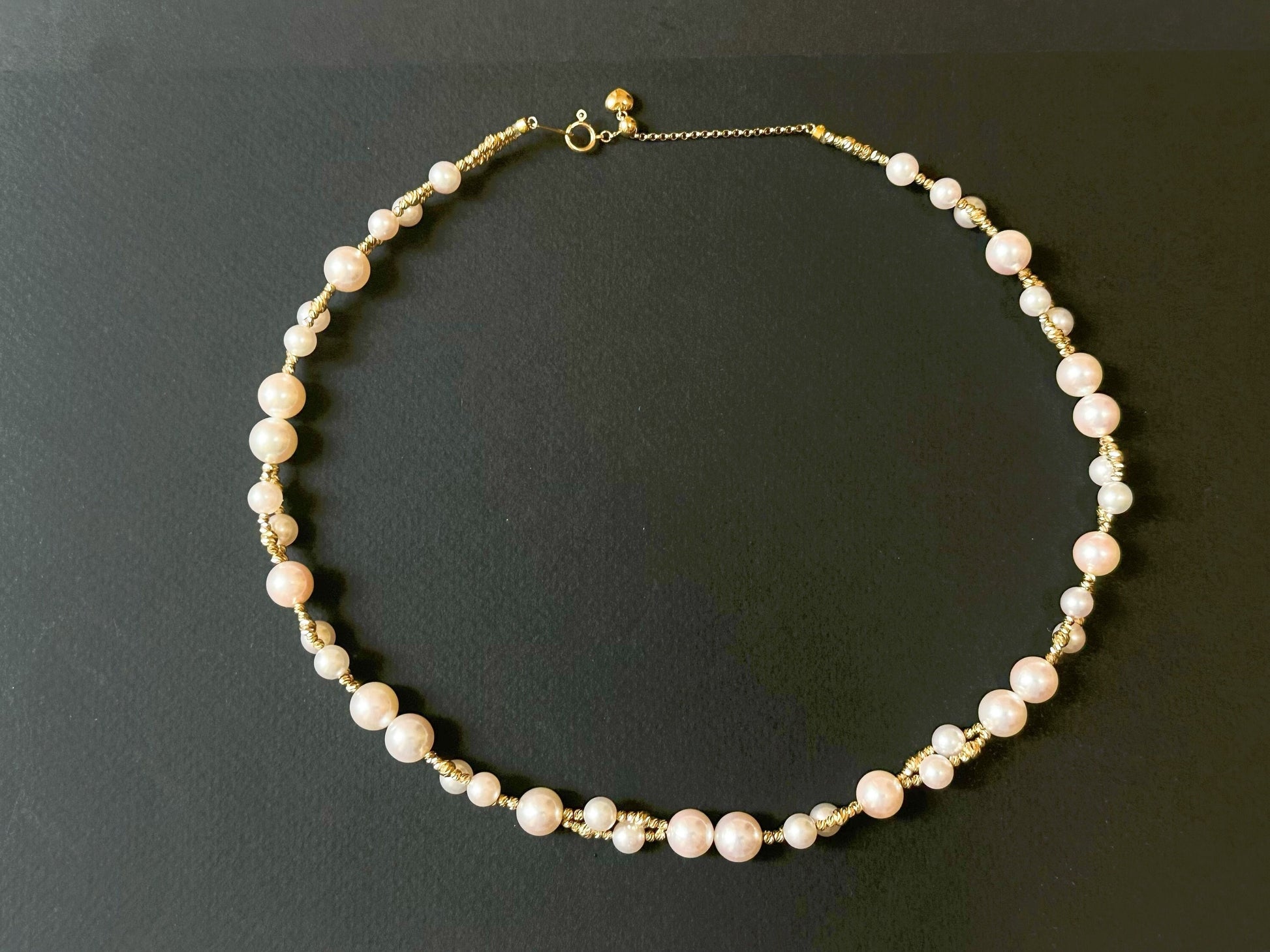 Japan Akoya Pearl 18K Gold Necklace