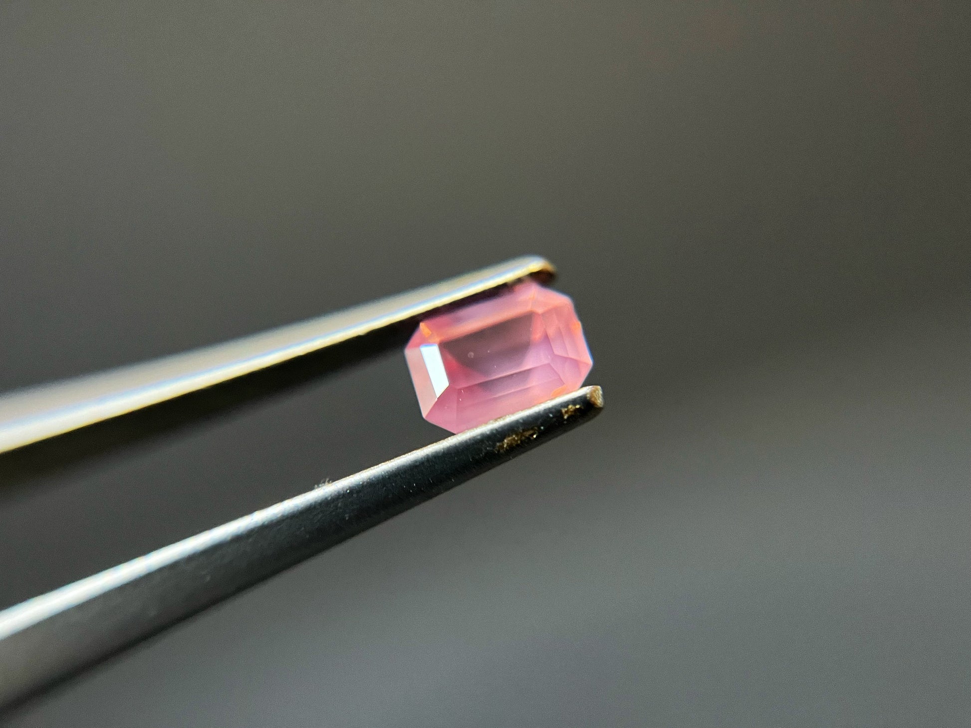 Natural Mahenge Spinel Loose Stone for Jewelry Making, Grapefruit Pink Gemstone