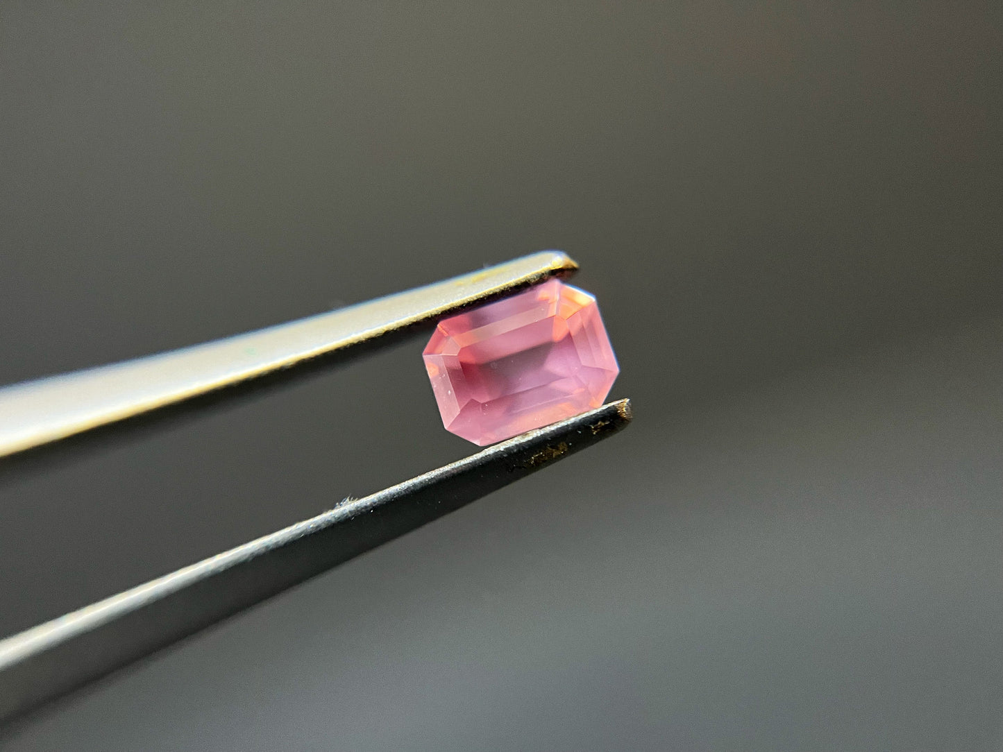 Natural Mahenge Spinel Loose Stone for Jewelry Making, Grapefruit Pink Gemstone