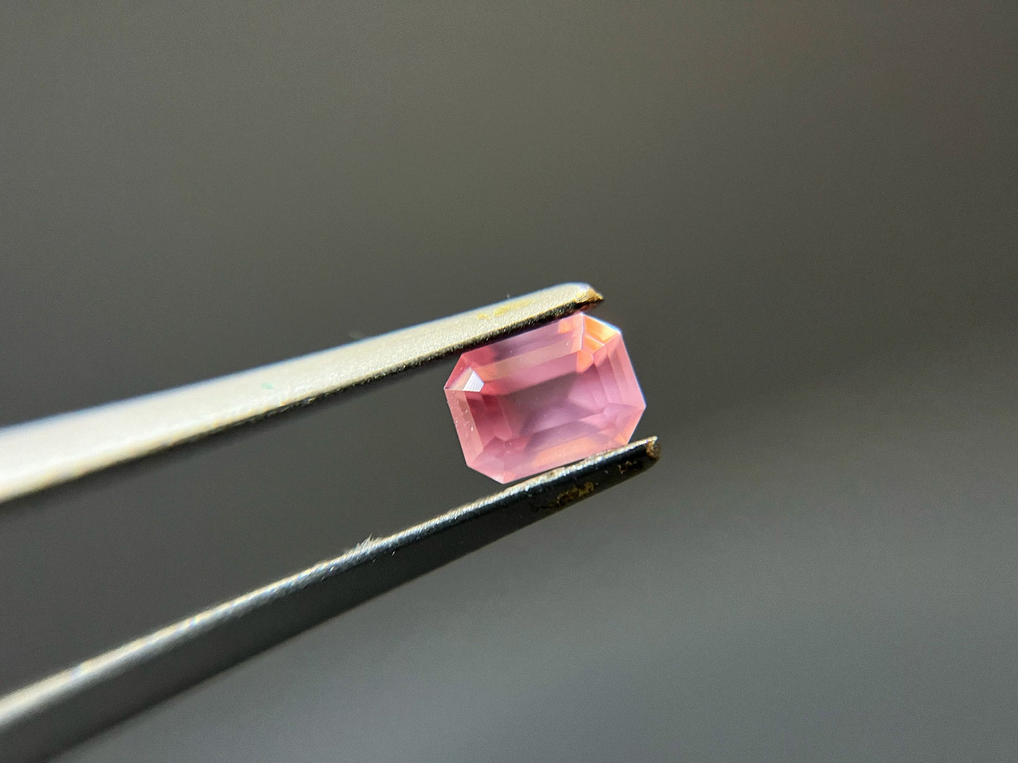 Natural Mahenge Spinel Loose Stone for Jewelry Making, Grapefruit Pink Gemstone