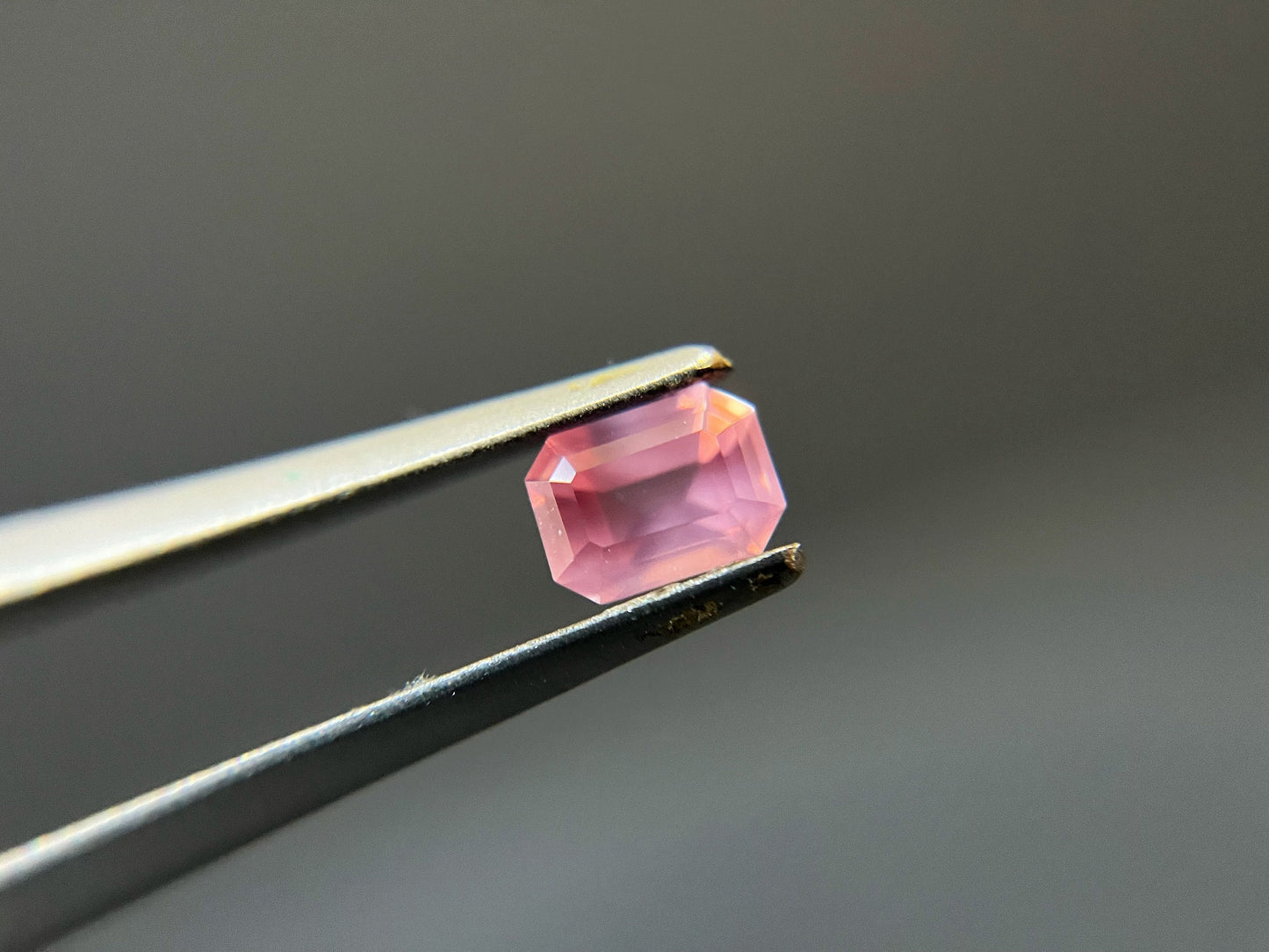 Natural Mahenge Spinel Loose Stone for Jewelry Making, Grapefruit Pink Gemstone