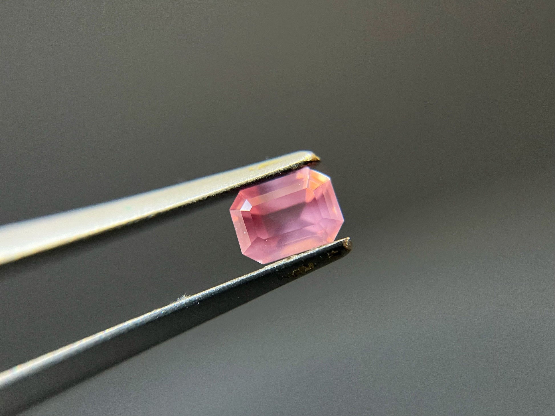 Natural Mahenge Spinel Loose Stone for Jewelry Making, Grapefruit Pink Gemstone