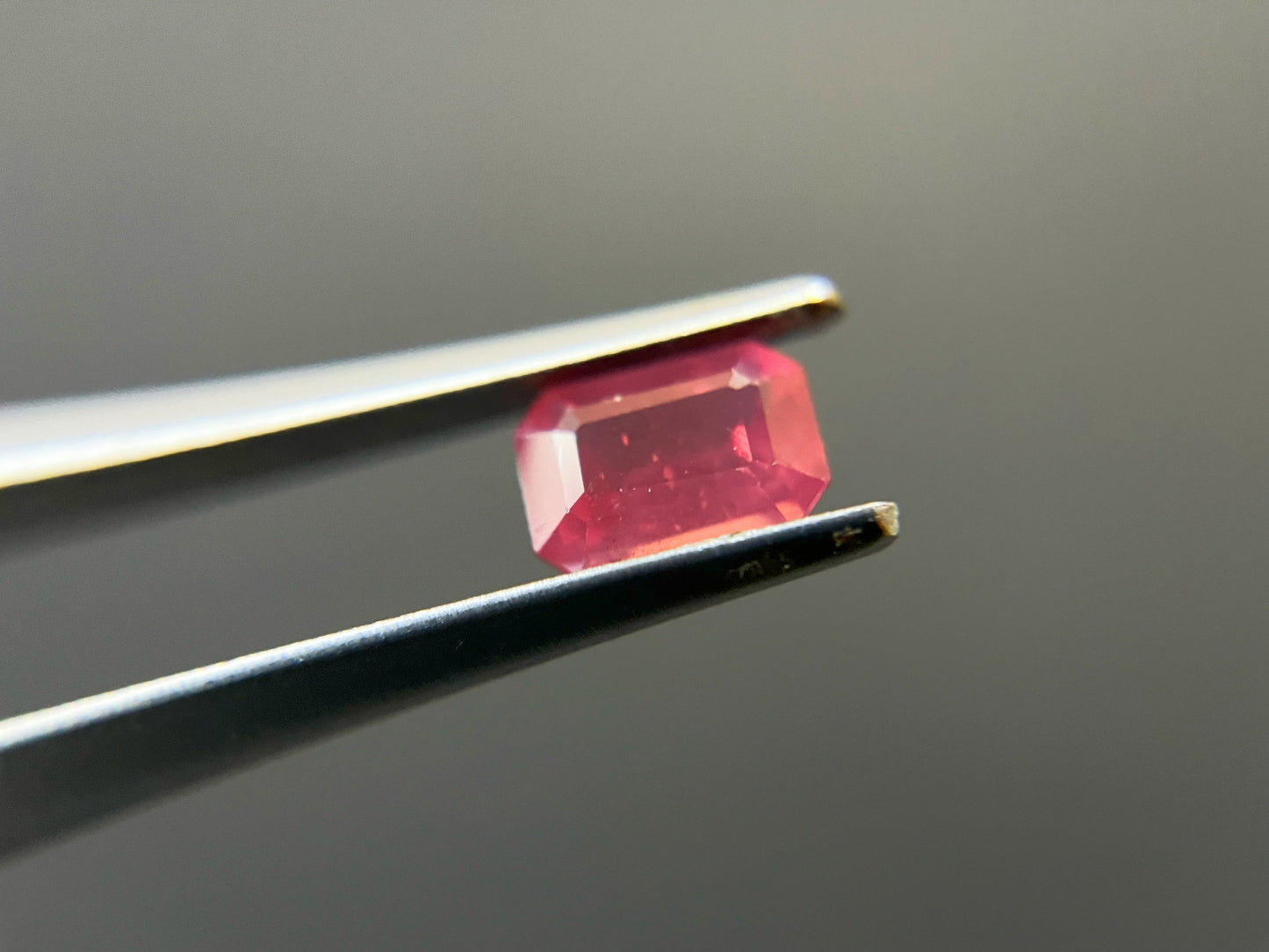Natural Orangey Pink Mahenge Spinel for Jewelry Making, 0.68 Ct Loose Gemstone