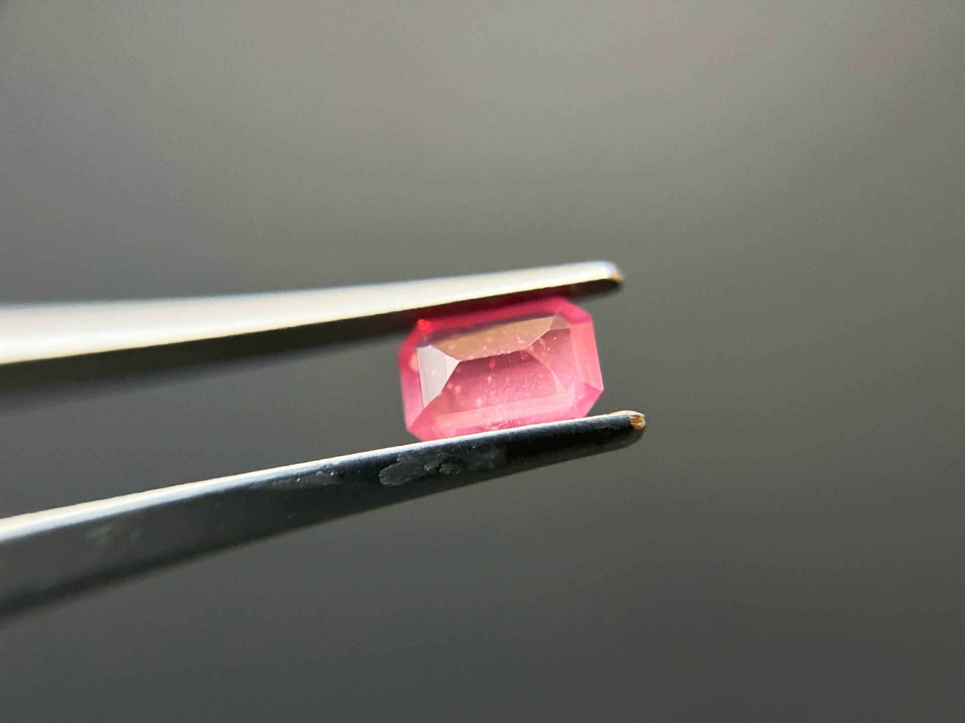 Natural Orangey Pink Mahenge Spinel for Jewelry Making, 0.68 Ct Loose Gemstone