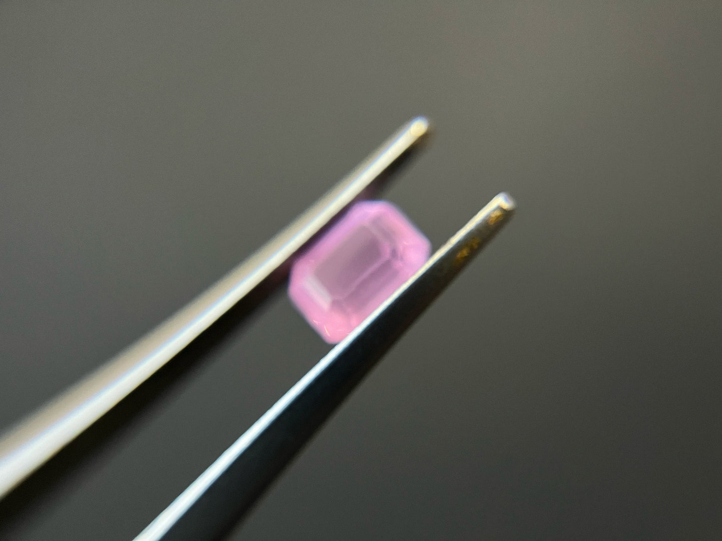 Natural Sakura Pink Mahenge Spinel Loose Stone, 0.98 Ct for Jewelry Making