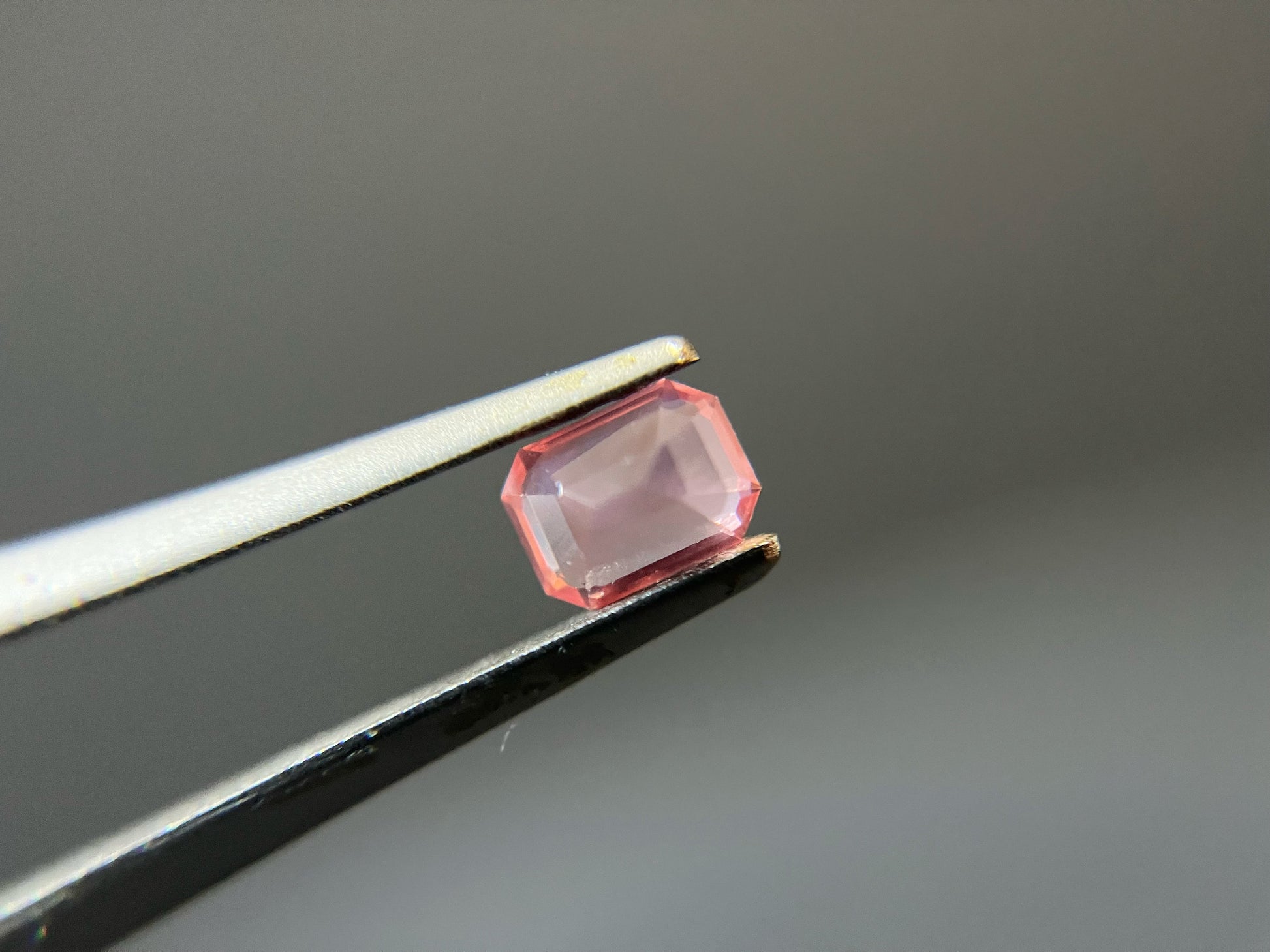 Natural Mahenge Spinel Loose Stone for Jewelry Making, Grapefruit Pink Gemstone