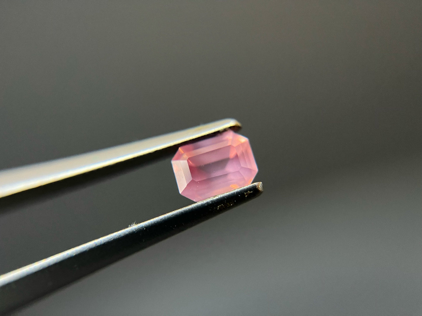 Natural Mahenge Spinel Loose Stone for Jewelry Making, Grapefruit Pink Gemstone