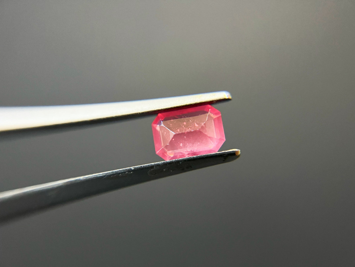 Natural Orangey Pink Mahenge Spinel for Jewelry Making, 0.68 Ct Loose Gemstone