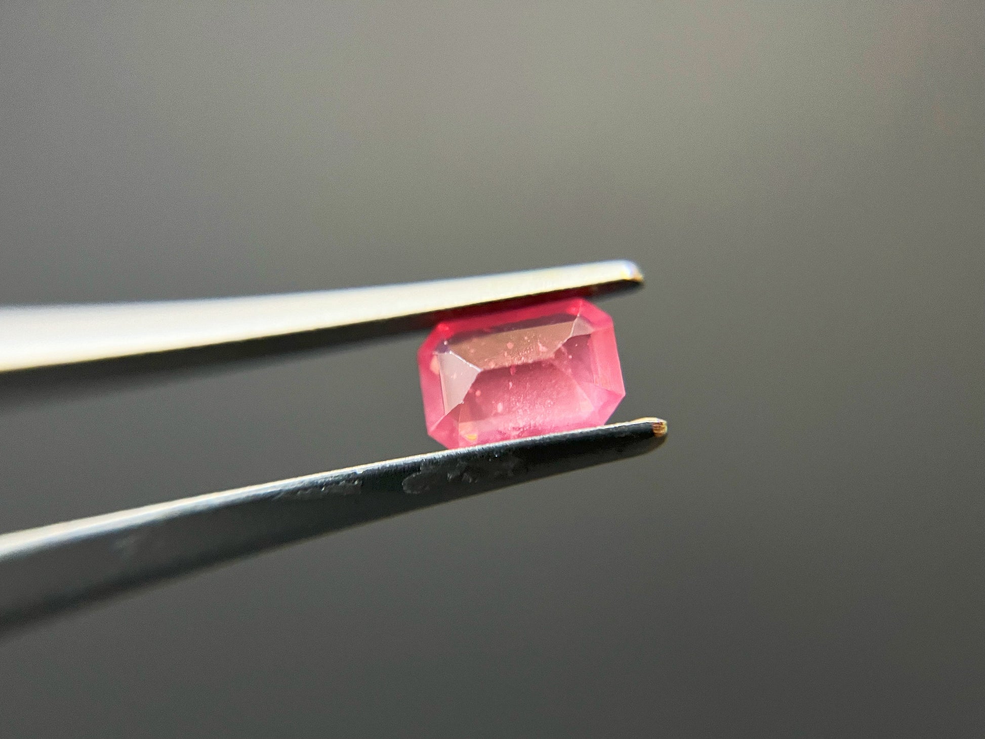 Natural Orangey Pink Mahenge Spinel for Jewelry Making, 0.68 Ct Loose Gemstone