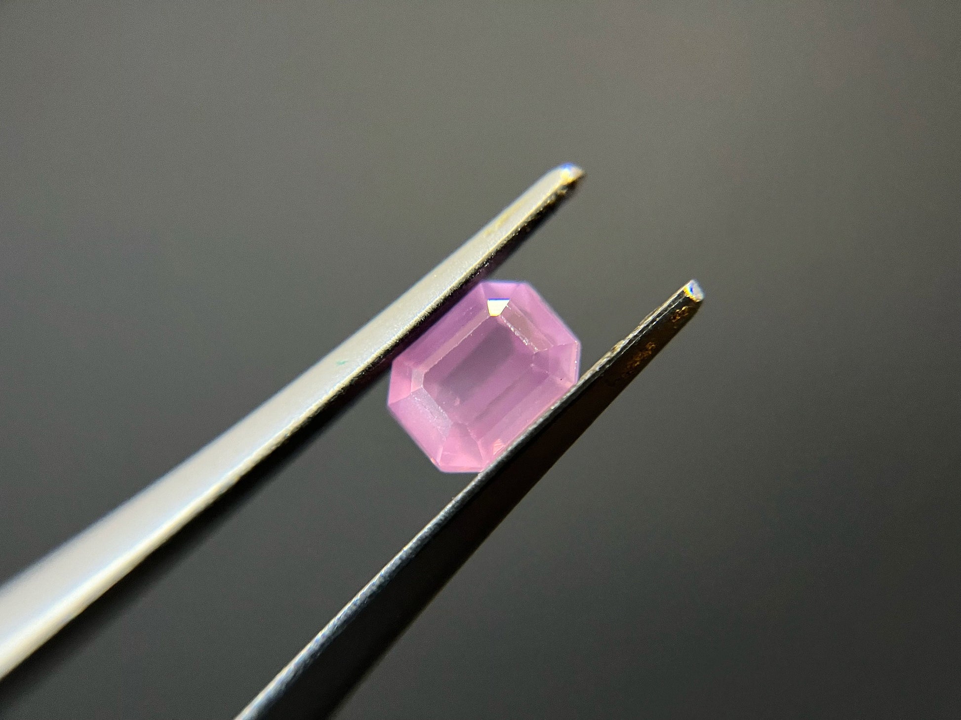 Natural Sakura Pink Mahenge Spinel Loose Stone, 0.98 Ct for Jewelry Making