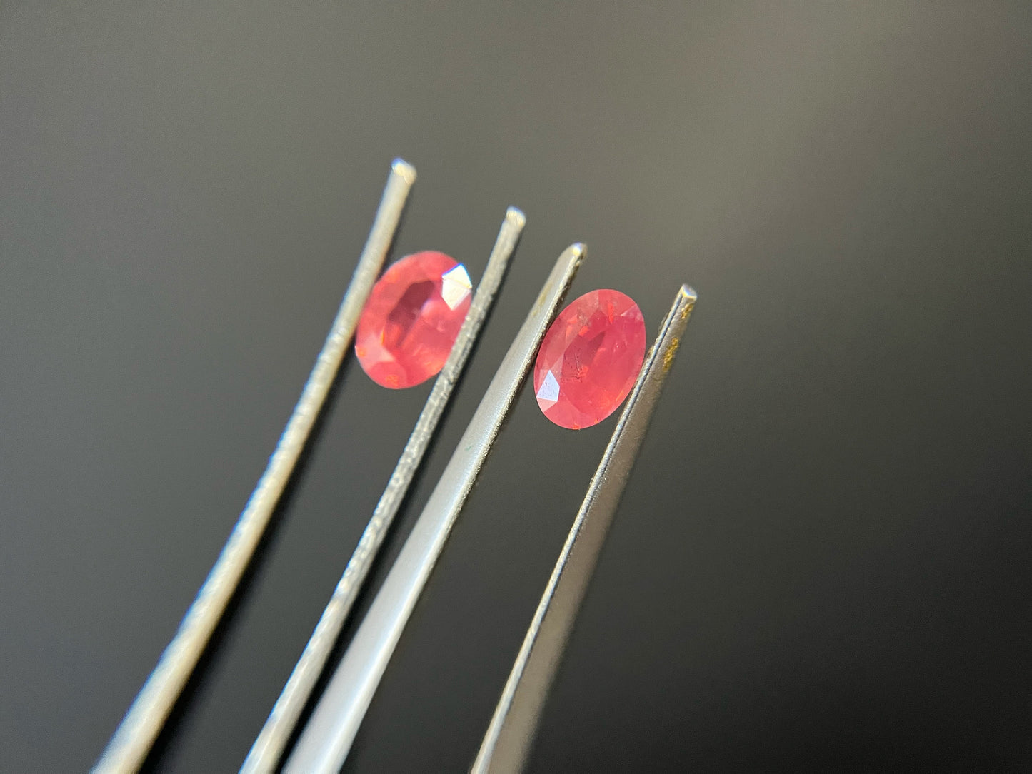 Natural Mahenge Spinel Pair Gemstones for Earrings, jewelry making