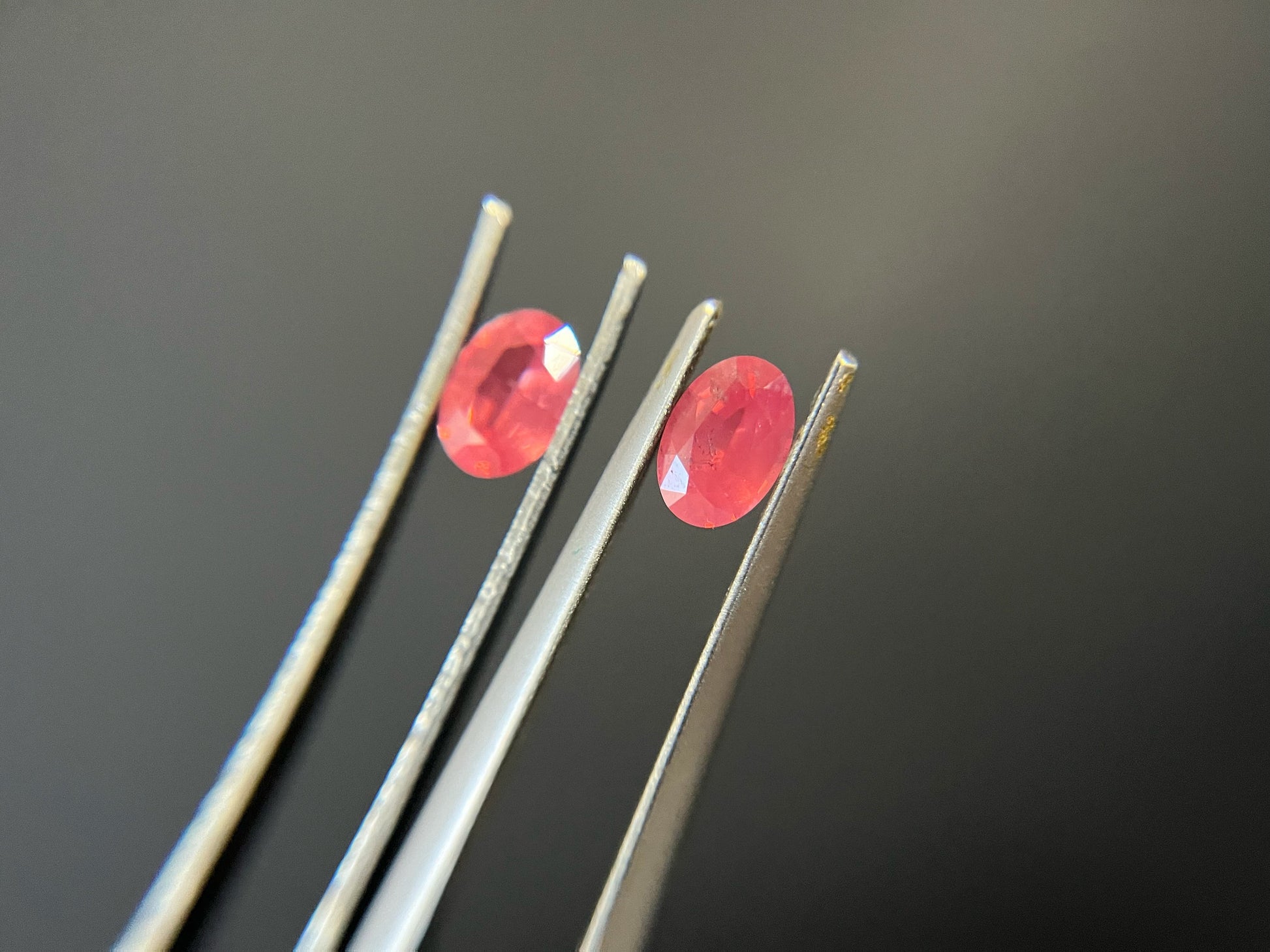 Natural Mahenge Spinel Pair Gemstones for Earrings, jewelry making