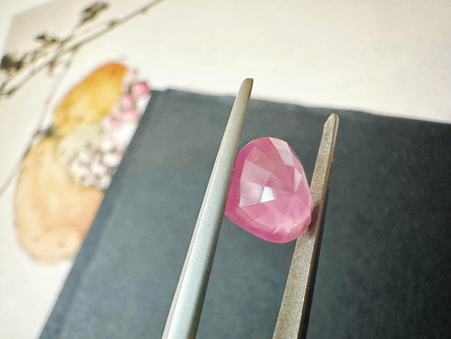 Vivid Pink Mahenge Spinel, Natural Unheated Loose Gemstone (GUILD Certificate)