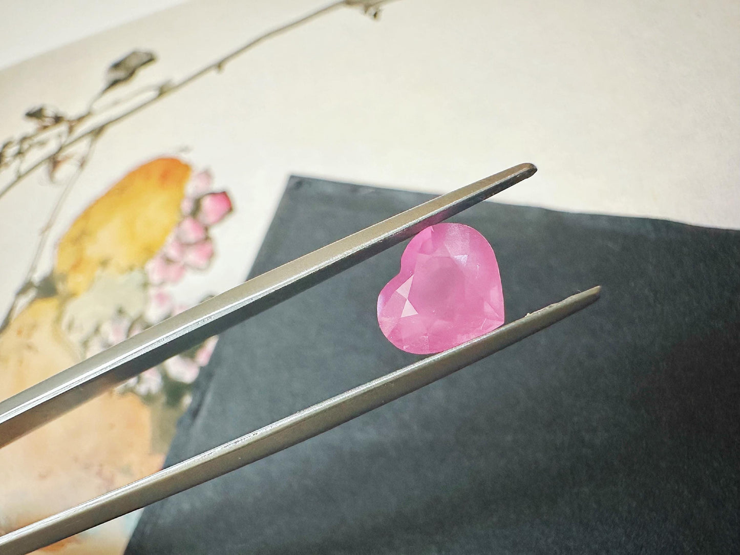 Vivid Pink Mahenge Spinel, Natural Unheated Loose Gemstone (GUILD Certificate)