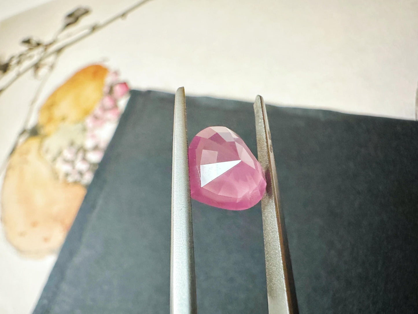 Vivid Pink Mahenge Spinel, Natural Unheated Loose Gemstone (GUILD Certificate)