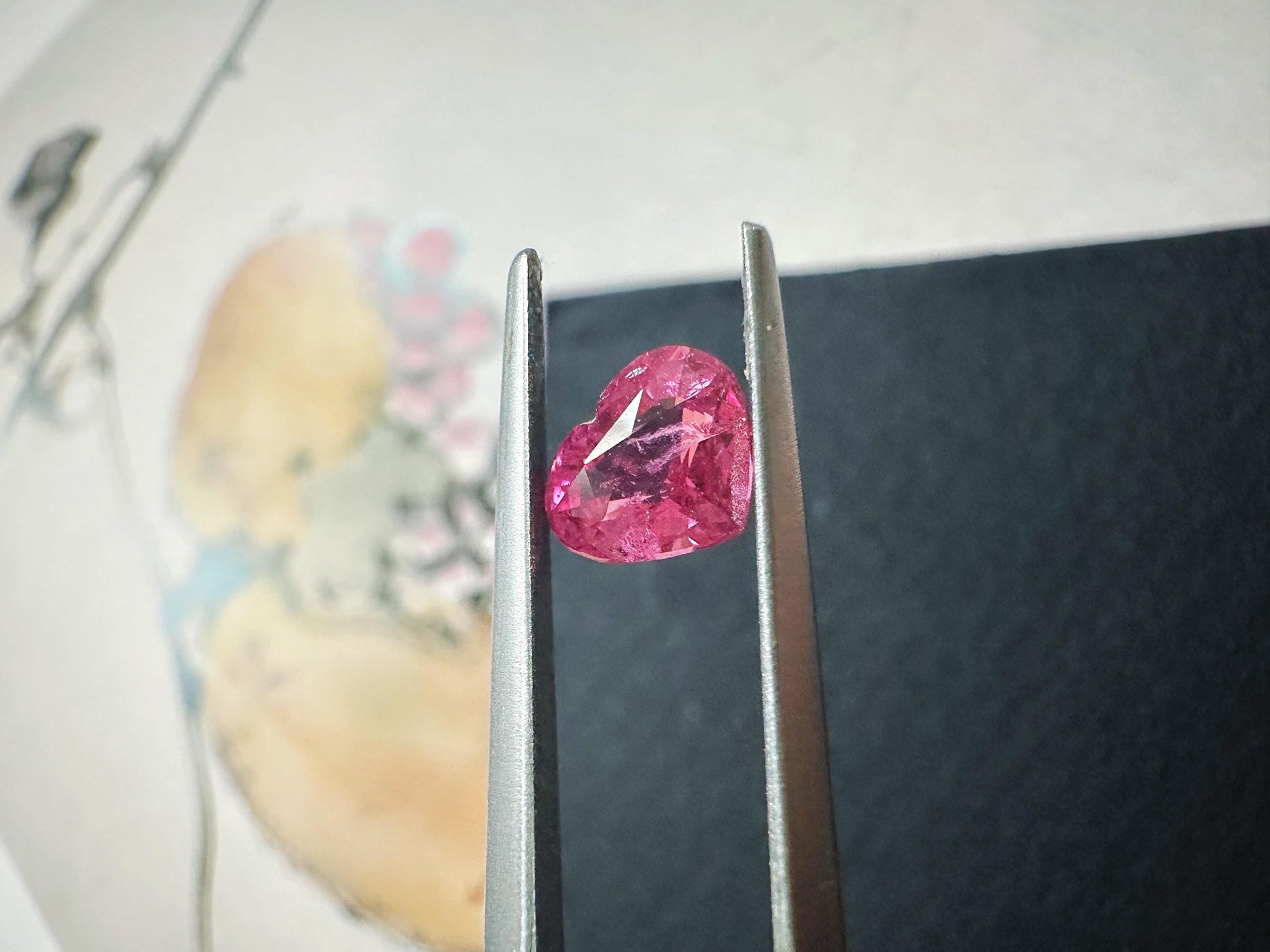 Certified Natural Hot Pink Mahenge Spinel, Unheated Loose Gemstone for Bespoke Engagement Ring, Tanzanian Precision Cut
