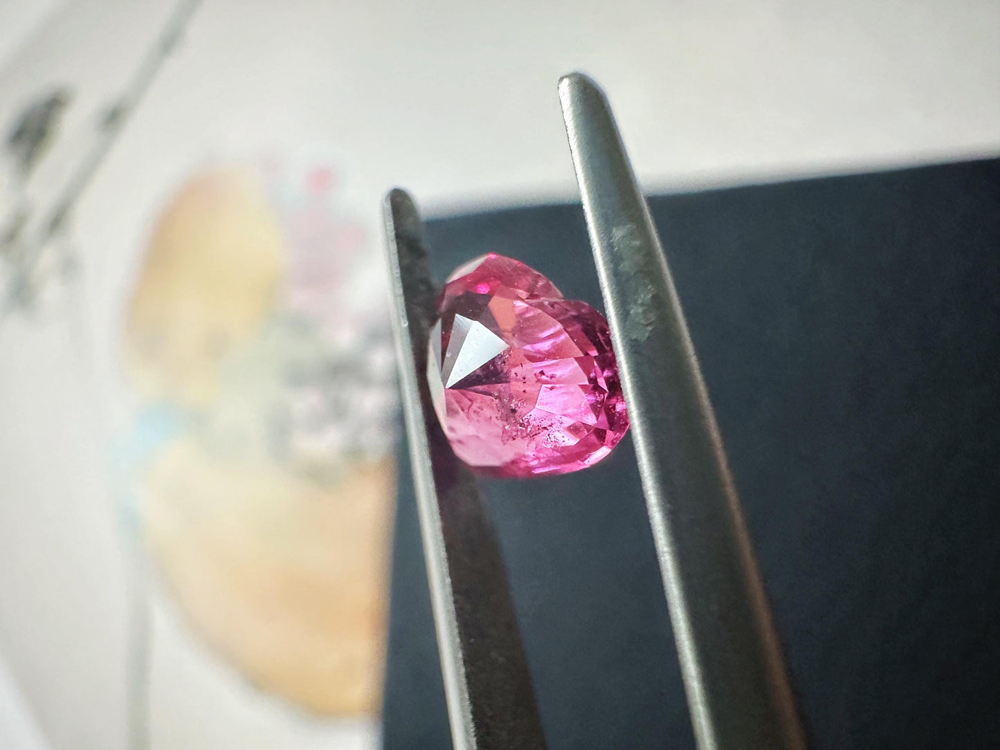 Certified Natural Hot Pink Mahenge Spinel, Unheated Loose Gemstone for Bespoke Engagement Ring, Tanzanian Precision Cut
