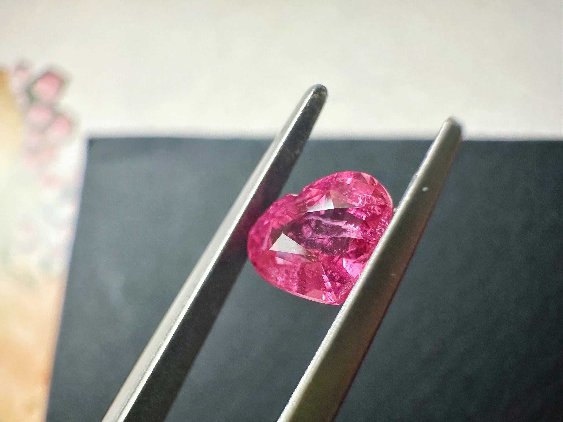 Certified Natural Hot Pink Mahenge Spinel, Unheated Loose Gemstone for Bespoke Engagement Ring, Tanzanian Precision Cut