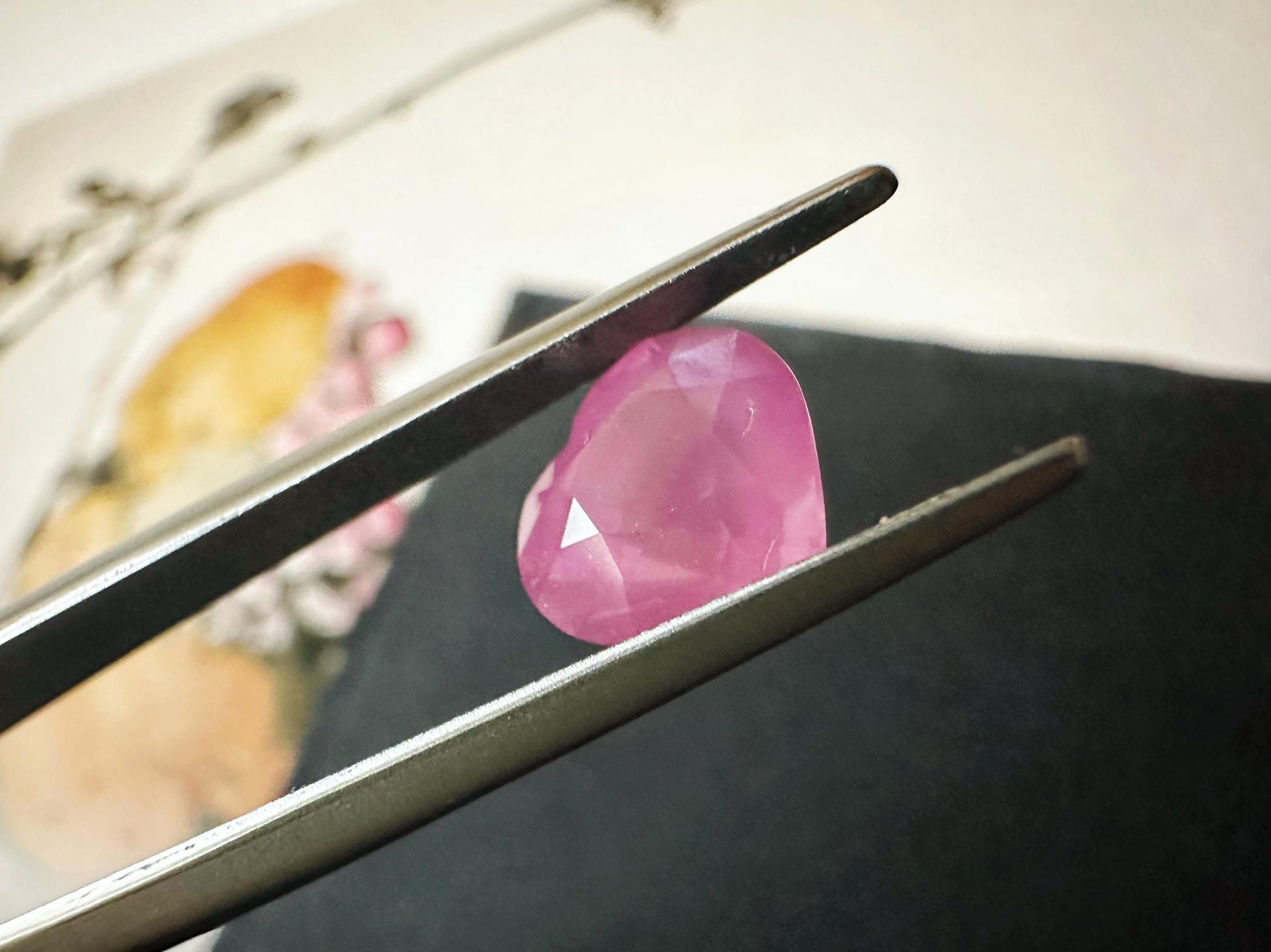 Vivid Pink Mahenge Spinel, Natural Unheated Loose Gemstone (GUILD Certificate)