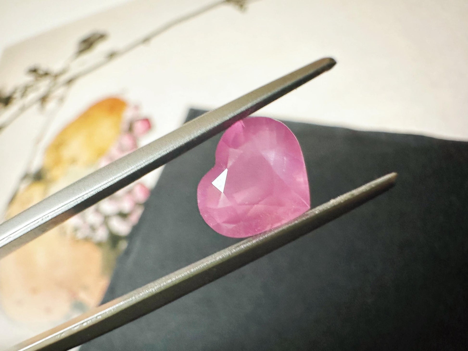 Vivid Pink Mahenge Spinel, Natural Unheated Loose Gemstone (GUILD Certificate)