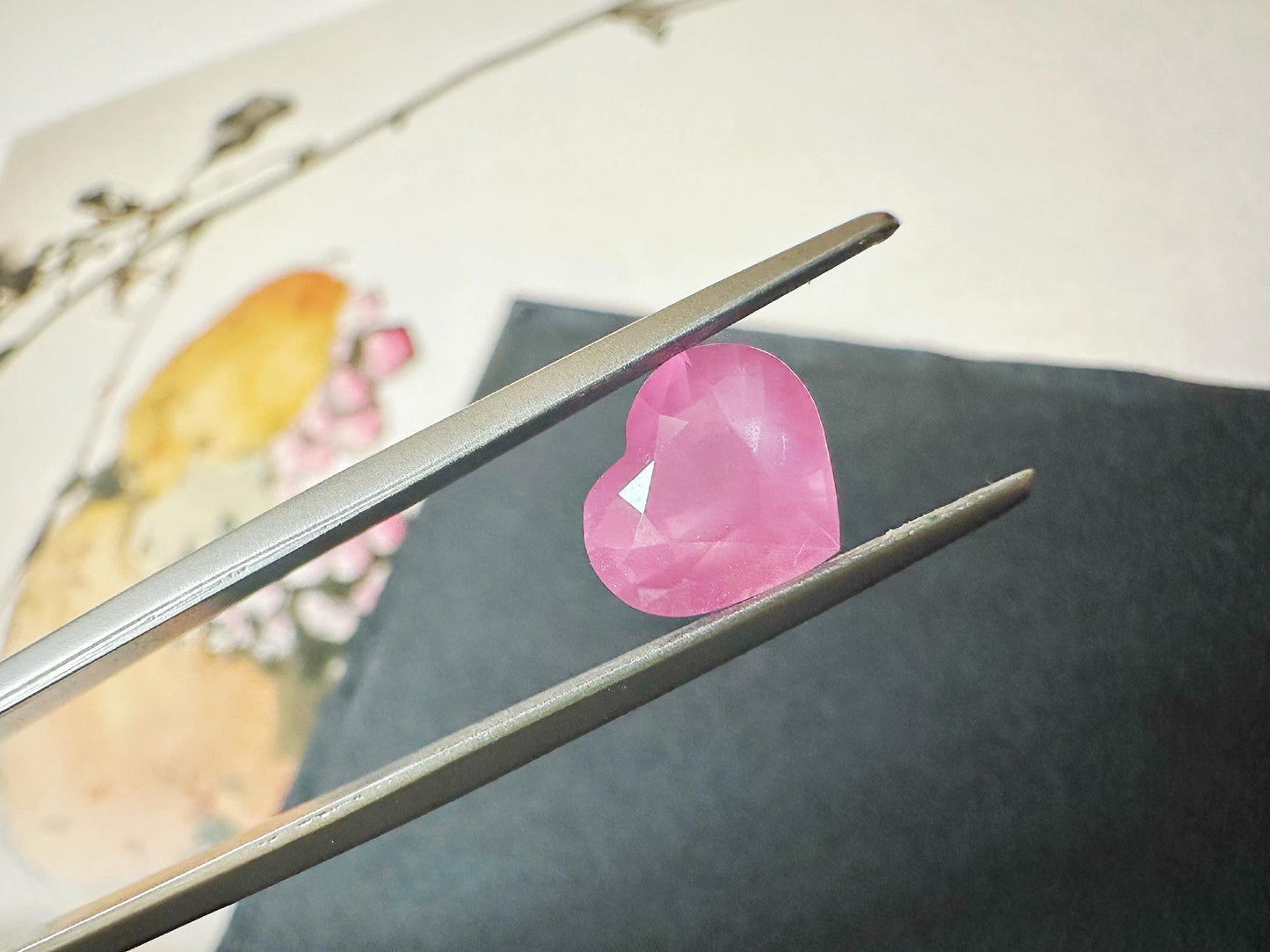 Vivid Pink Mahenge Spinel, Natural Unheated Loose Gemstone (GUILD Certificate)