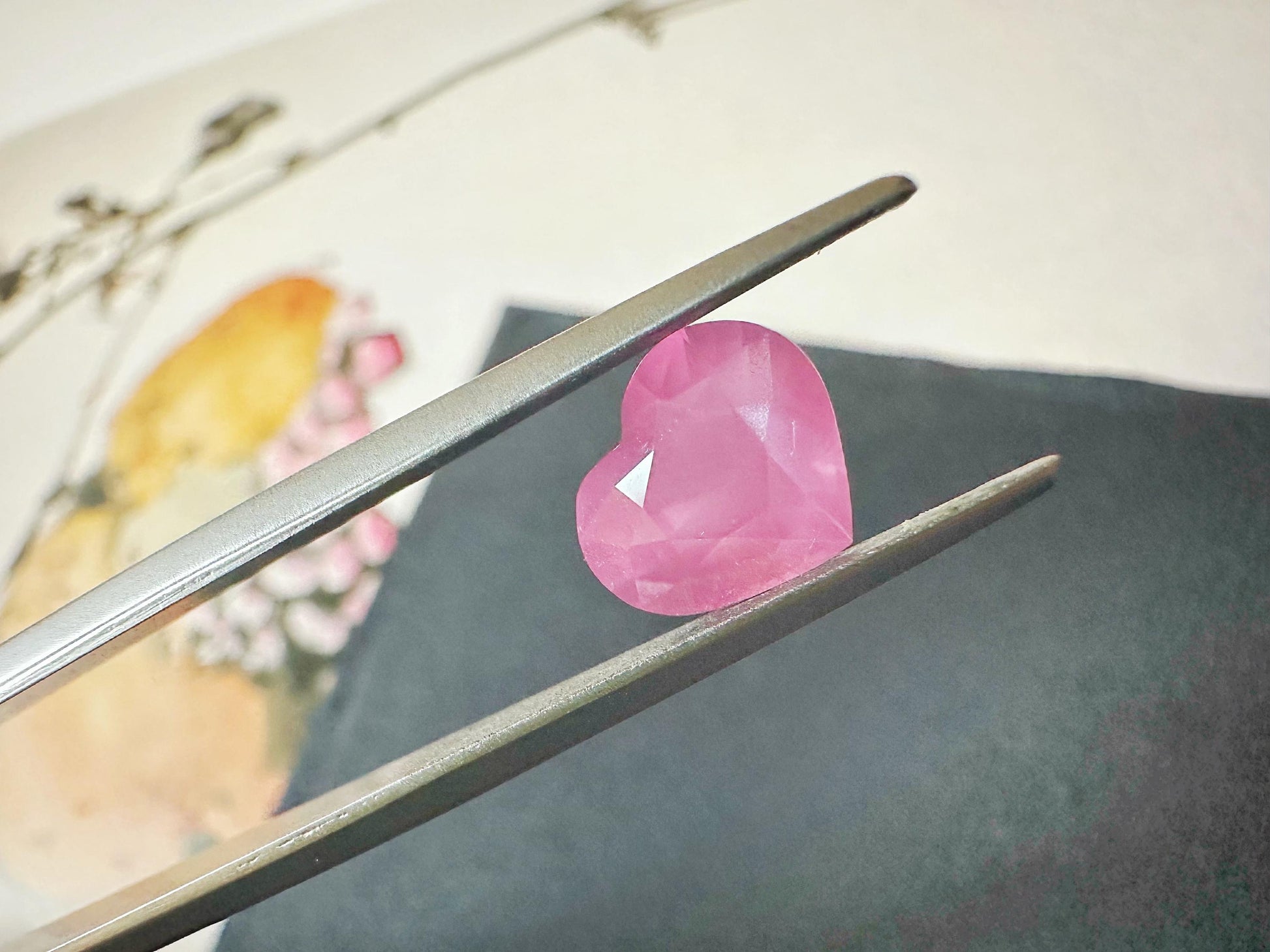 Vivid Pink Mahenge Spinel, Natural Unheated Loose Gemstone (GUILD Certificate)