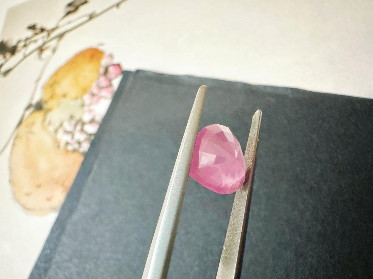 Vivid Pink Mahenge Spinel, Natural Unheated Loose Gemstone (GUILD Certificate)