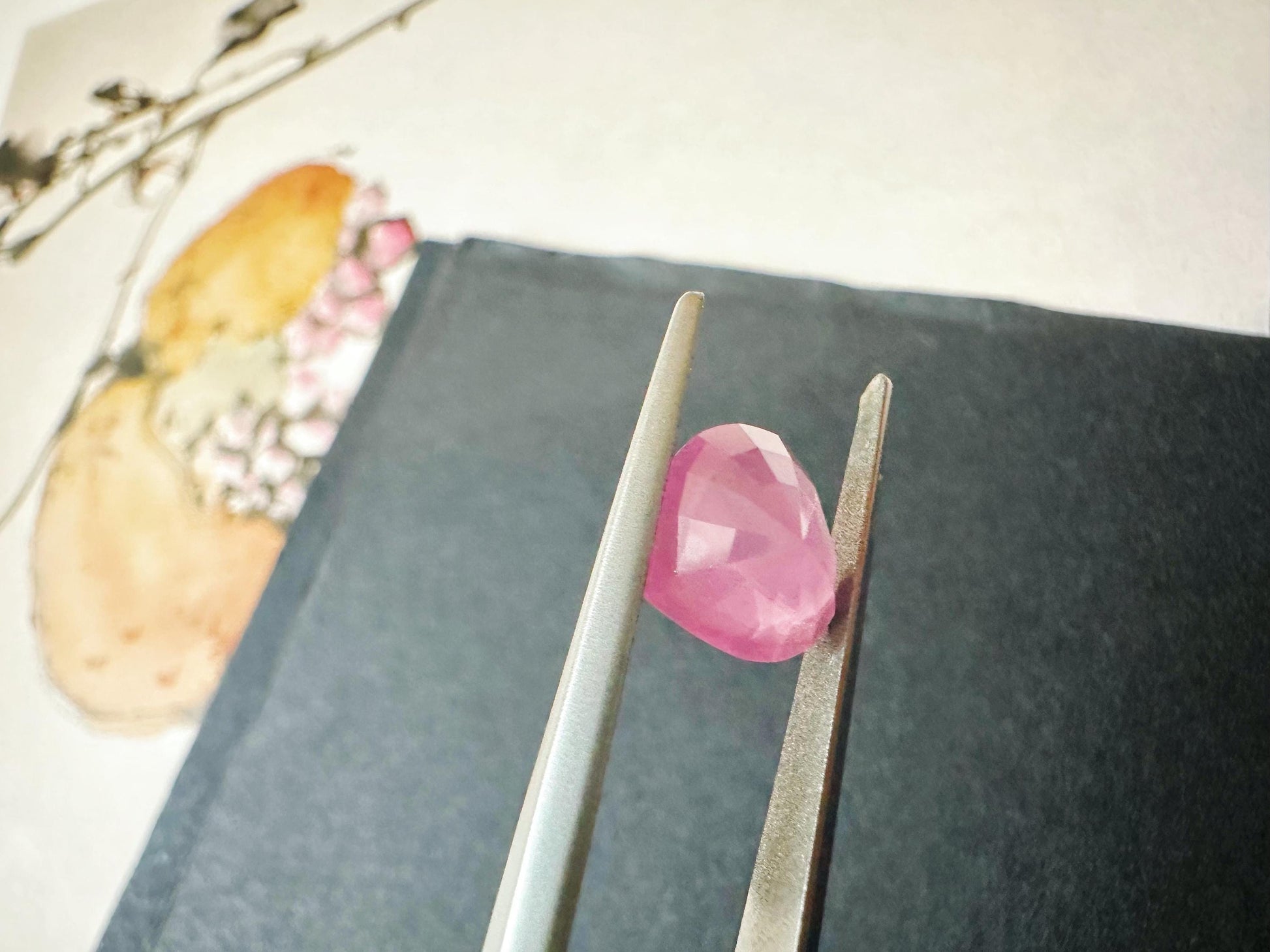 Vivid Pink Mahenge Spinel, Natural Unheated Loose Gemstone (GUILD Certificate)