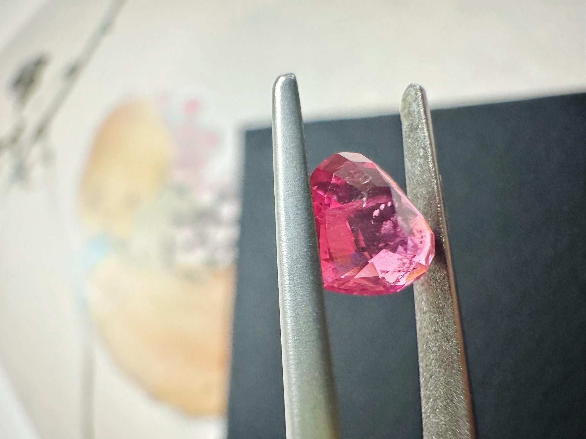Certified Natural Hot Pink Mahenge Spinel, Unheated Loose Gemstone for Bespoke Engagement Ring, Tanzanian Precision Cut