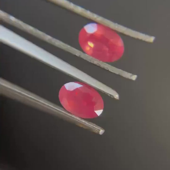 Natural Mahenge Spinel Pair Gemstones for Earrings, jewelry making