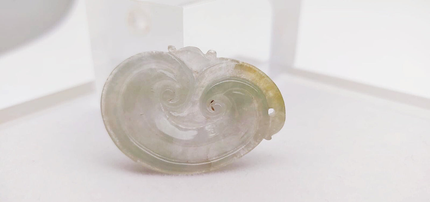 Translucent Jadeite Ruyi Pendant