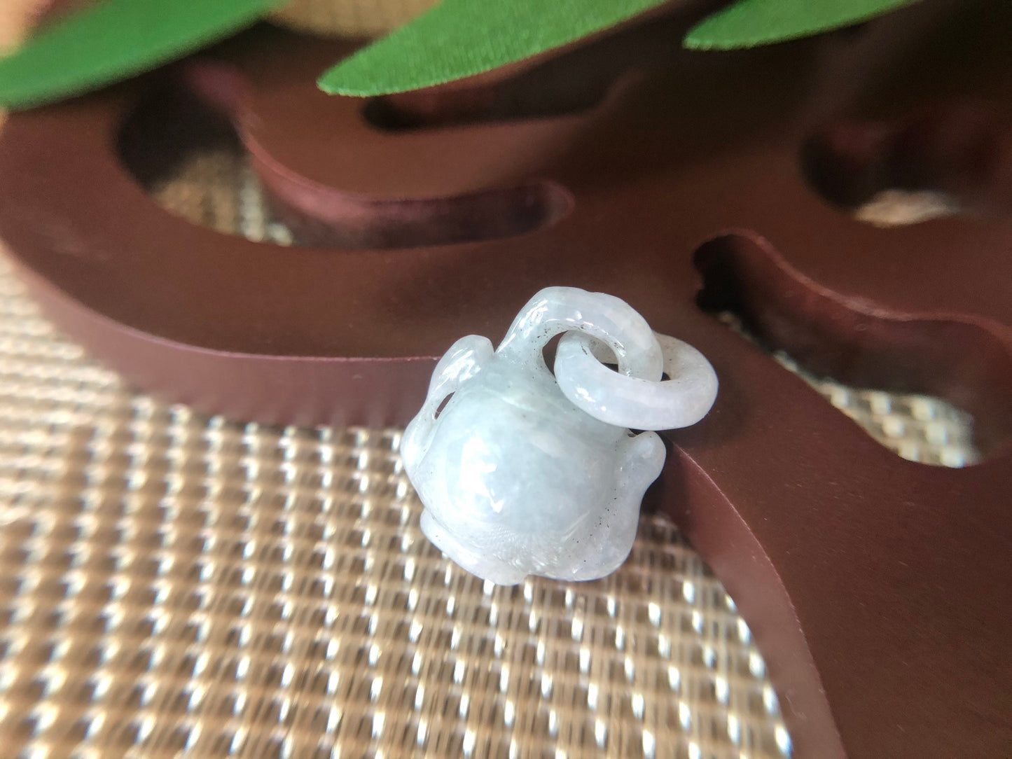 White Jadeite Teapot Loose Gemstone