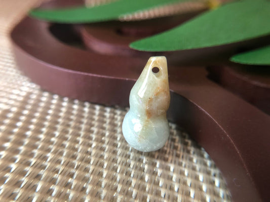 Natural Yellow Jade Calabash Pendant