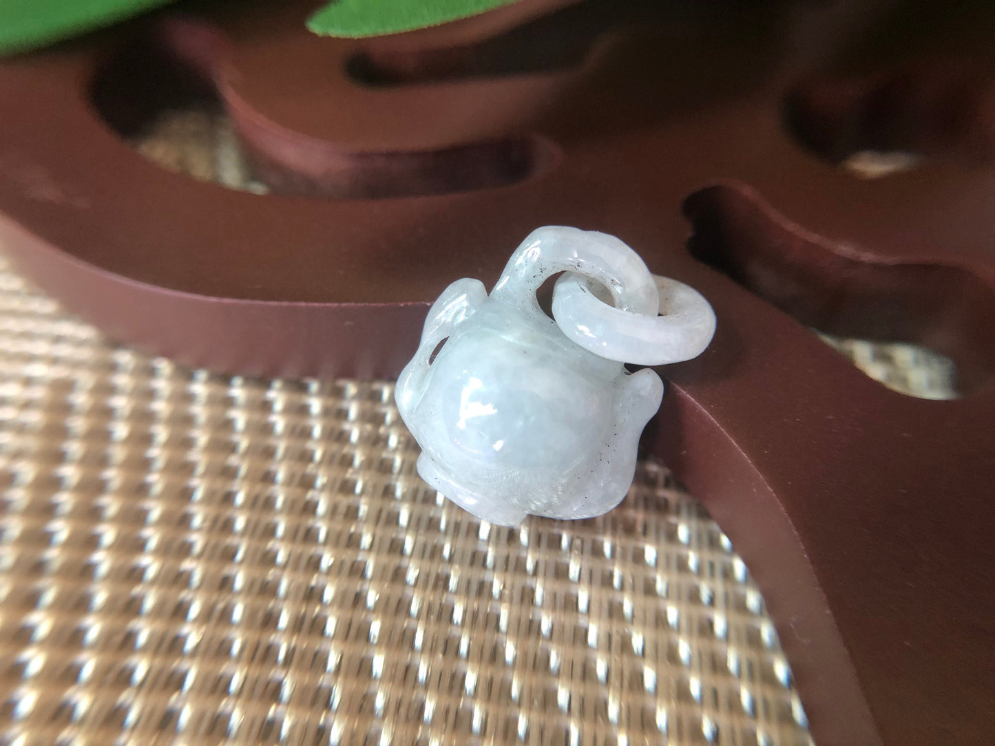 White Jadeite Teapot Loose Gemstone