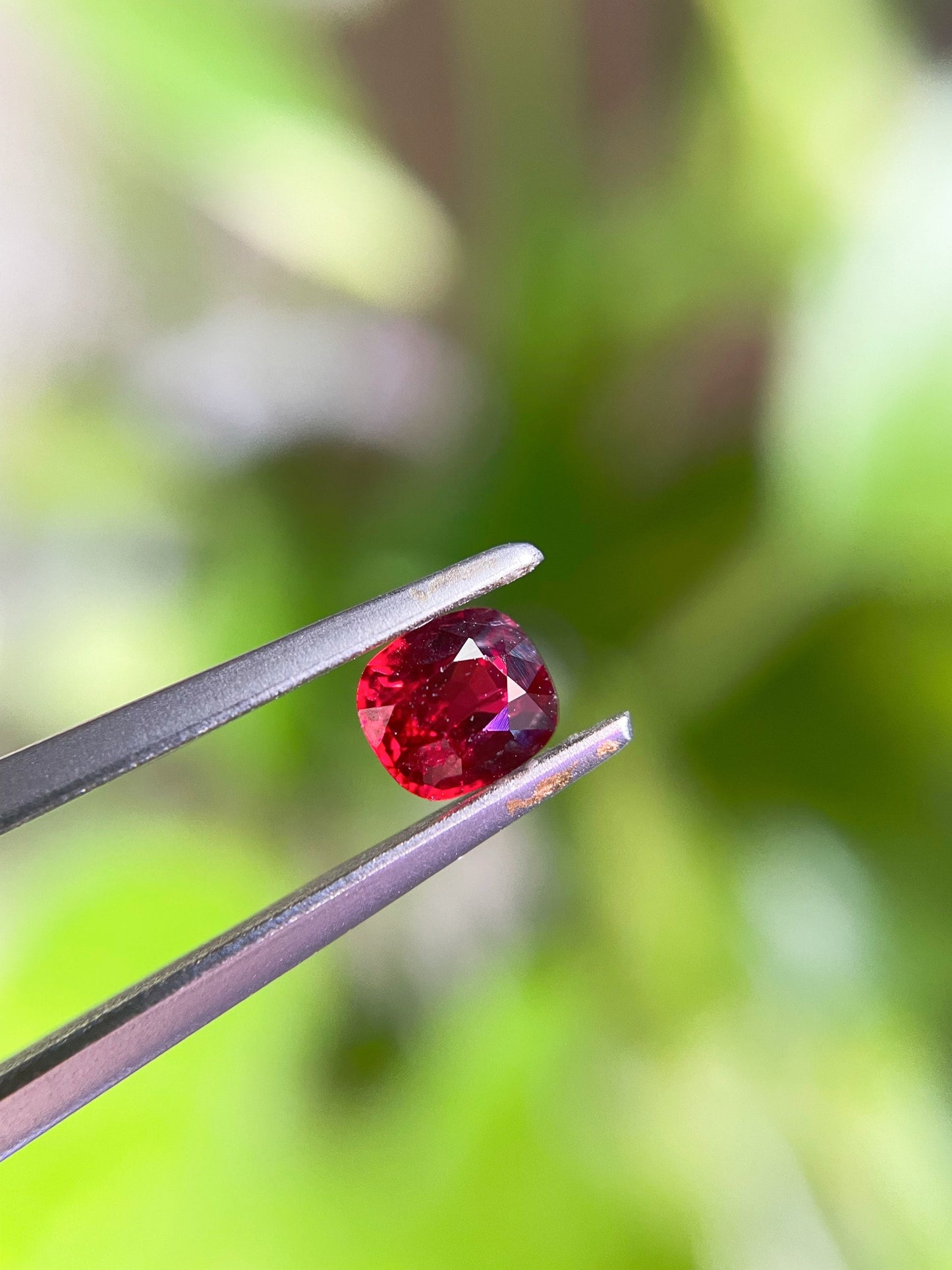 Myanmar Vivid Red Spinel Gemstone